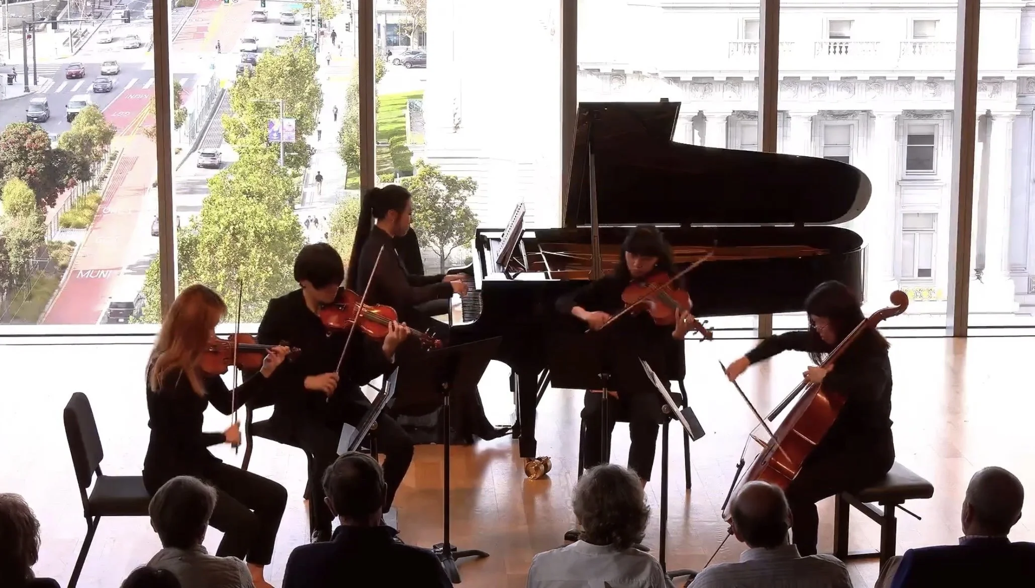 Quintet in Masterclass, San Francisco