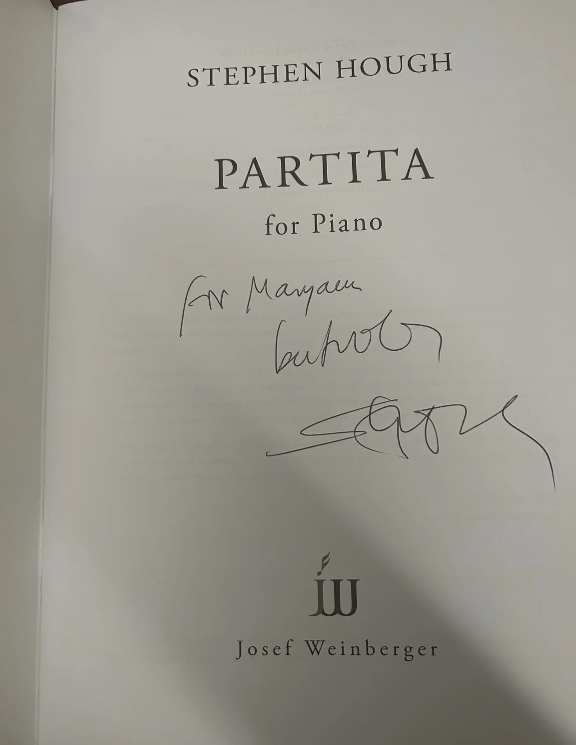 After Masterclass with Sir Stephen Hough