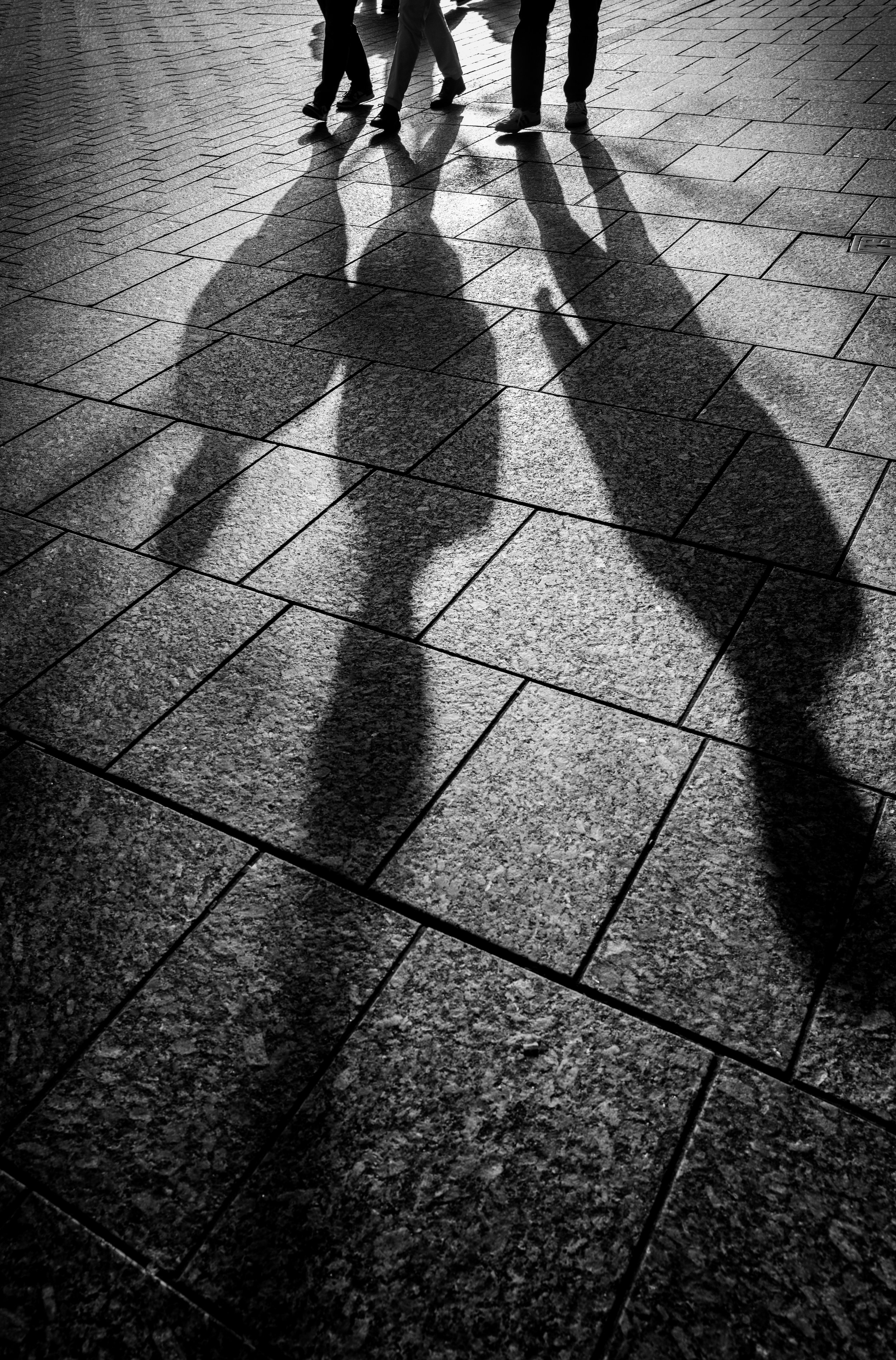 Three walking B&W.jpg