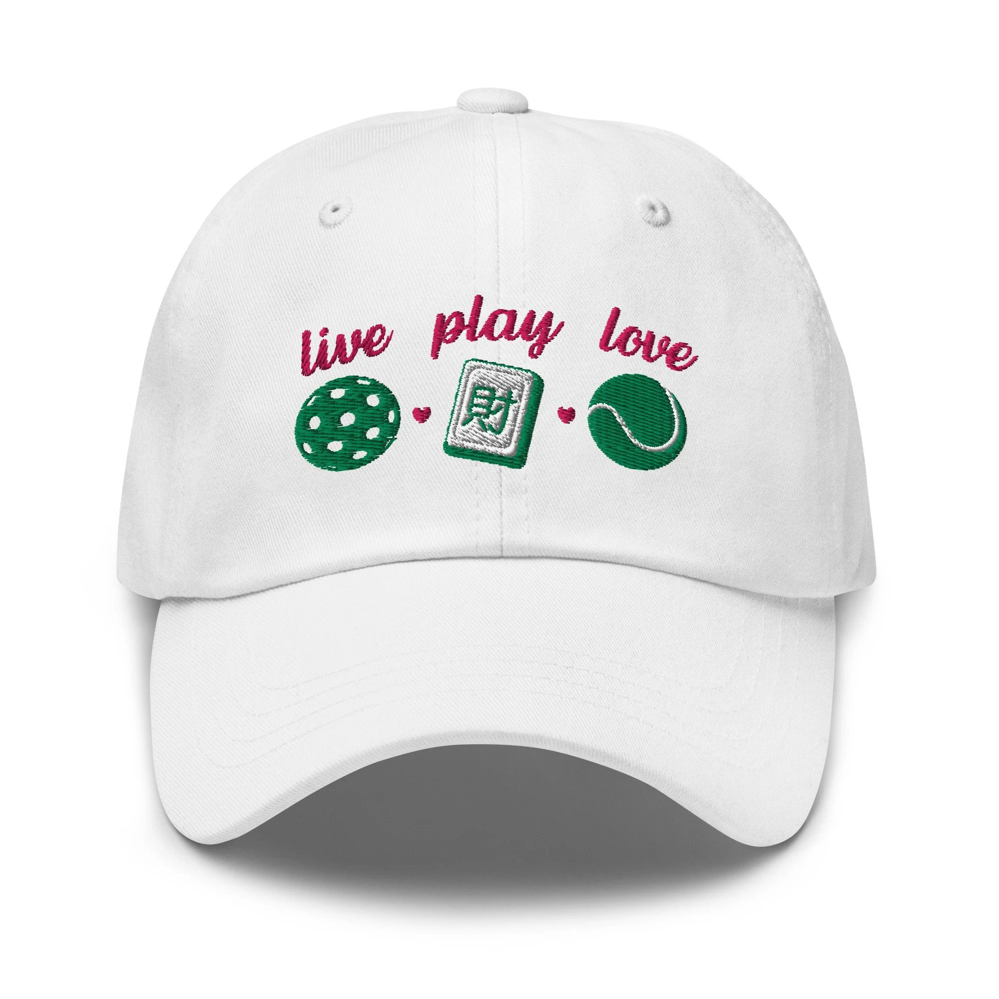Live Play Love Sports Cap