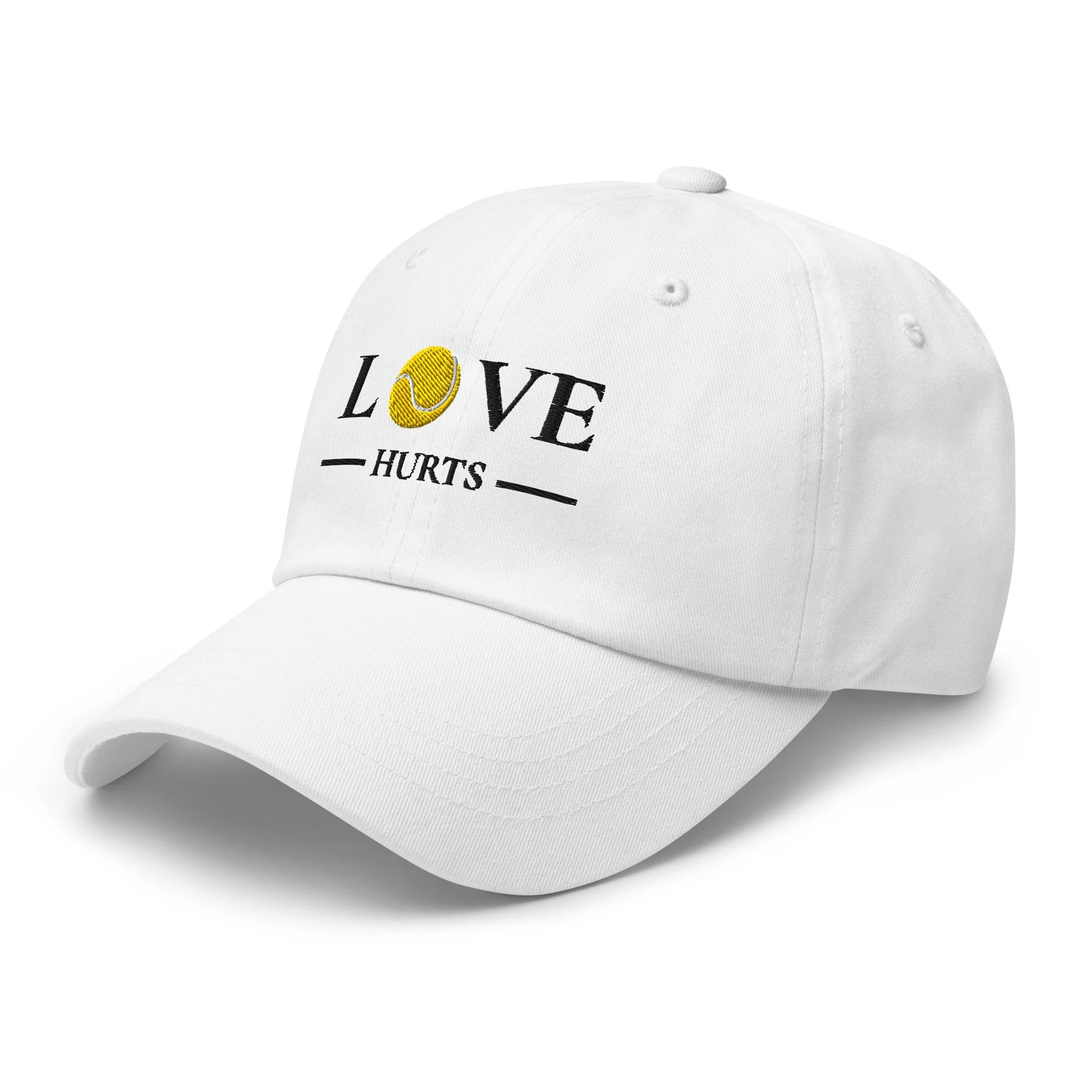 Love Hurts Tennis Cap