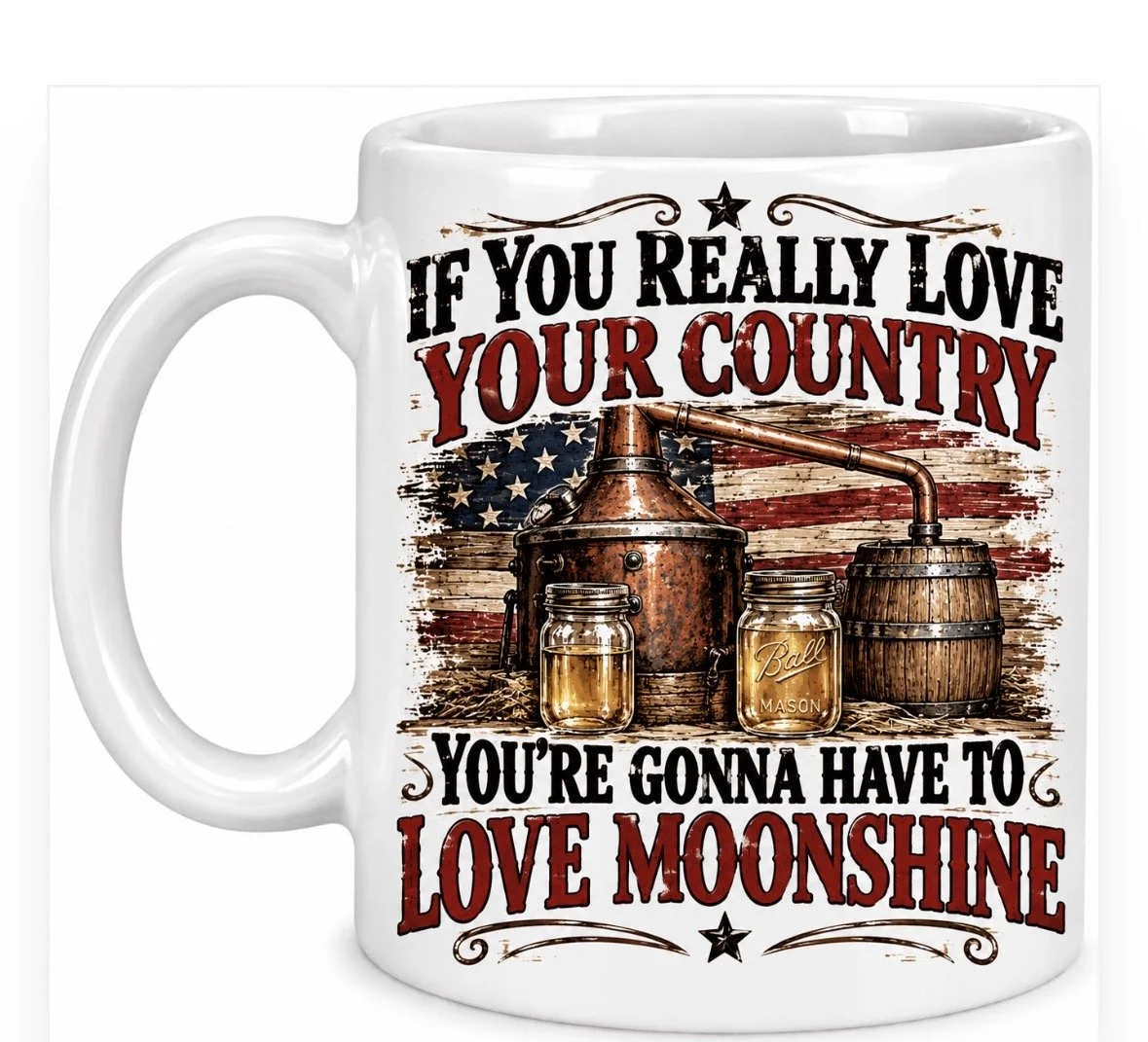 Coffee Cup Love your country