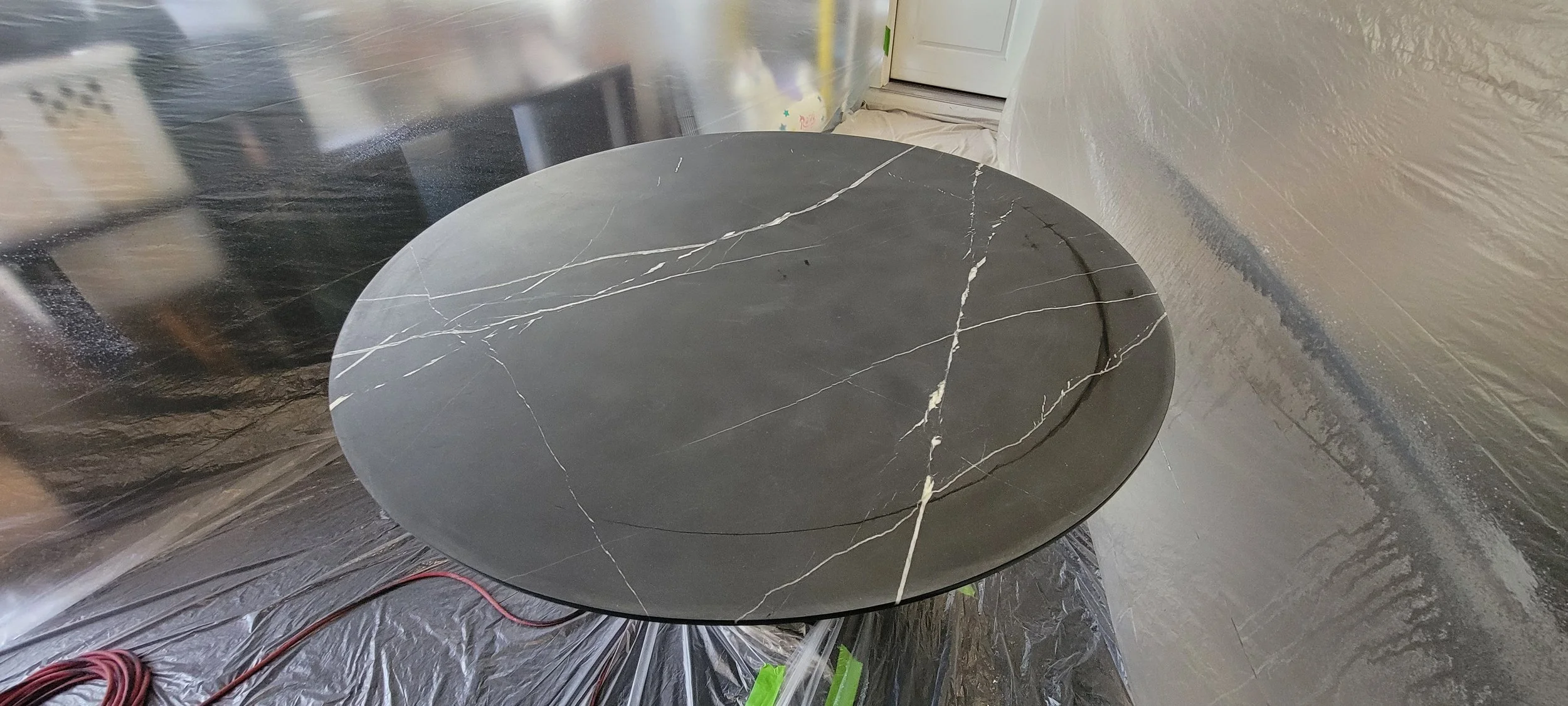 Marble Table Before