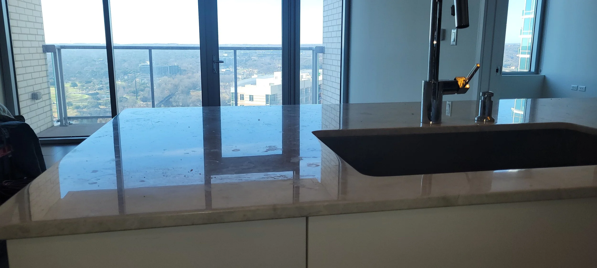Quartz Countertop Before