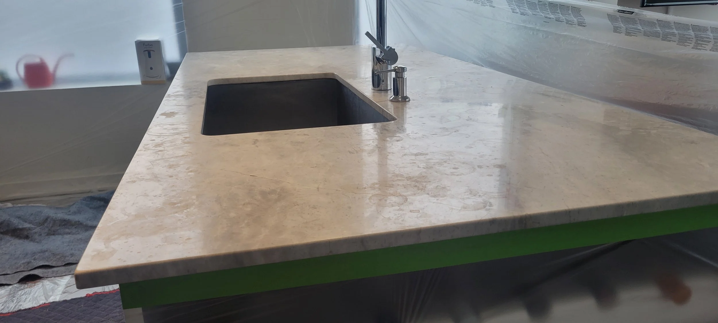 Quartz Countertop Before