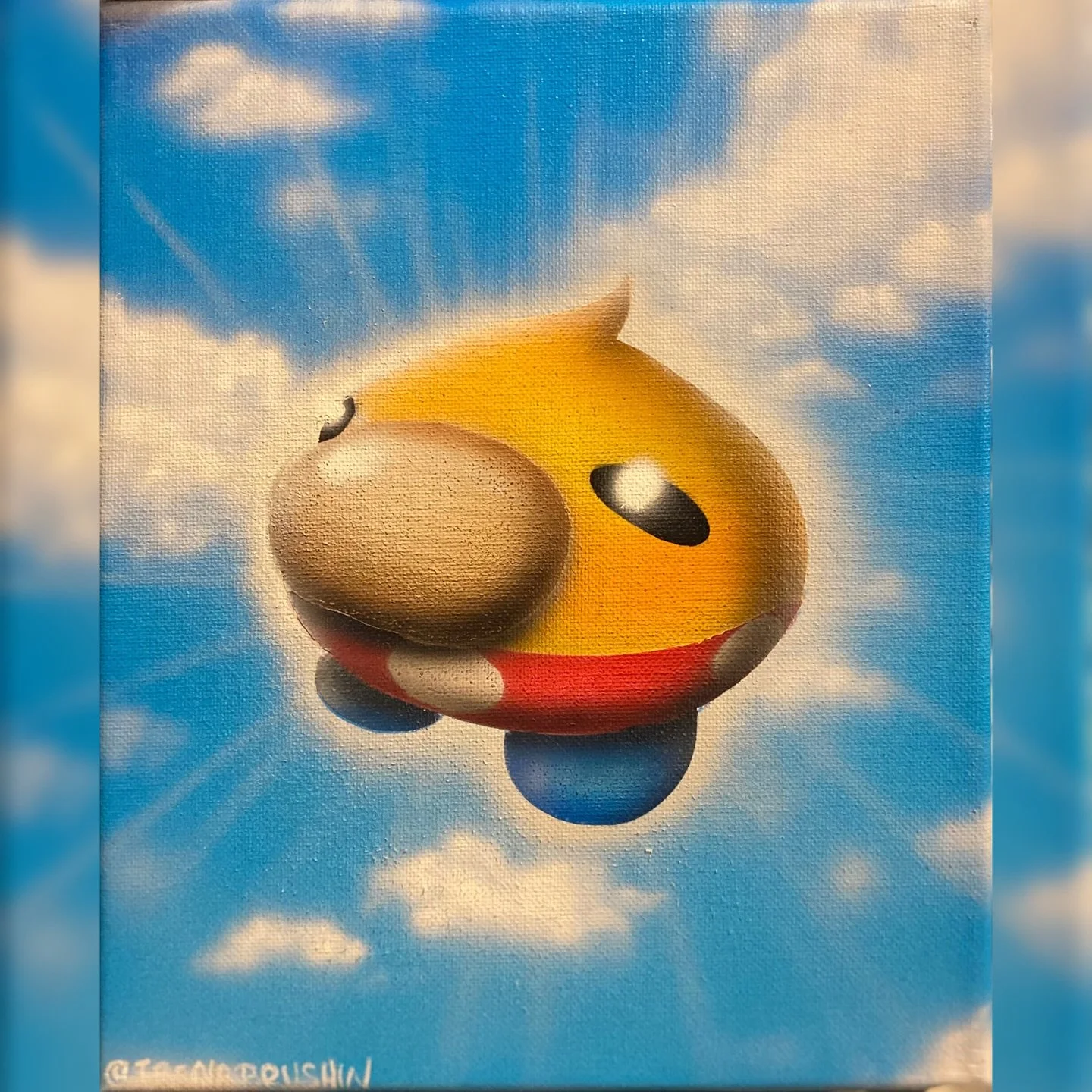 Stu

#airbrush #airbrushart #strollinstu #mario #marioart #supermariosunshine #nostalgia