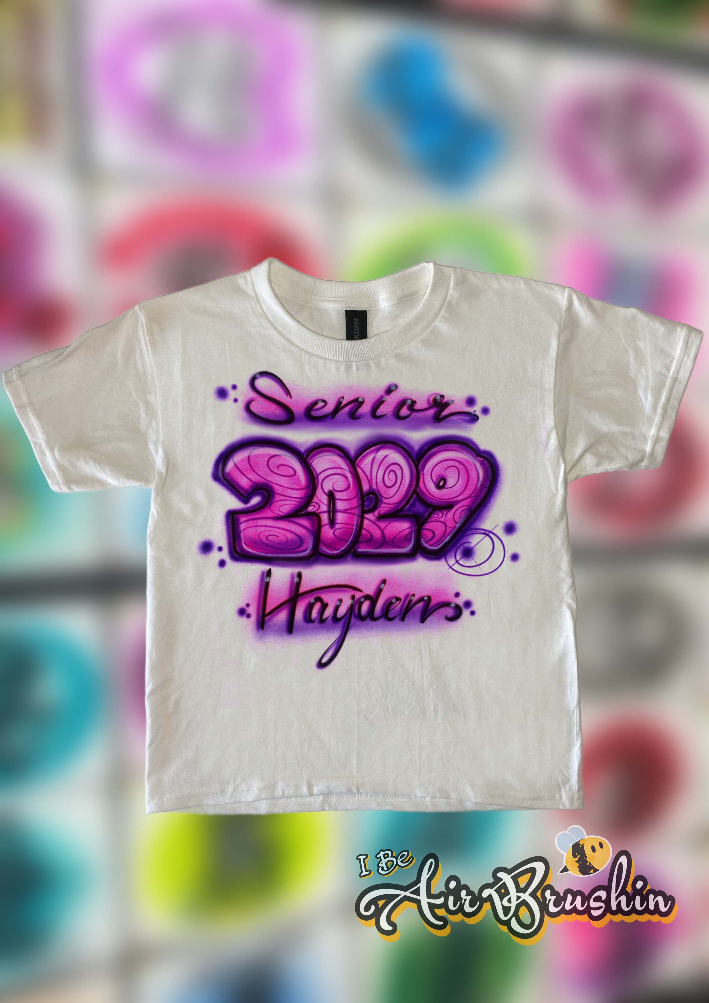 Airbrush Senior Graduation Design