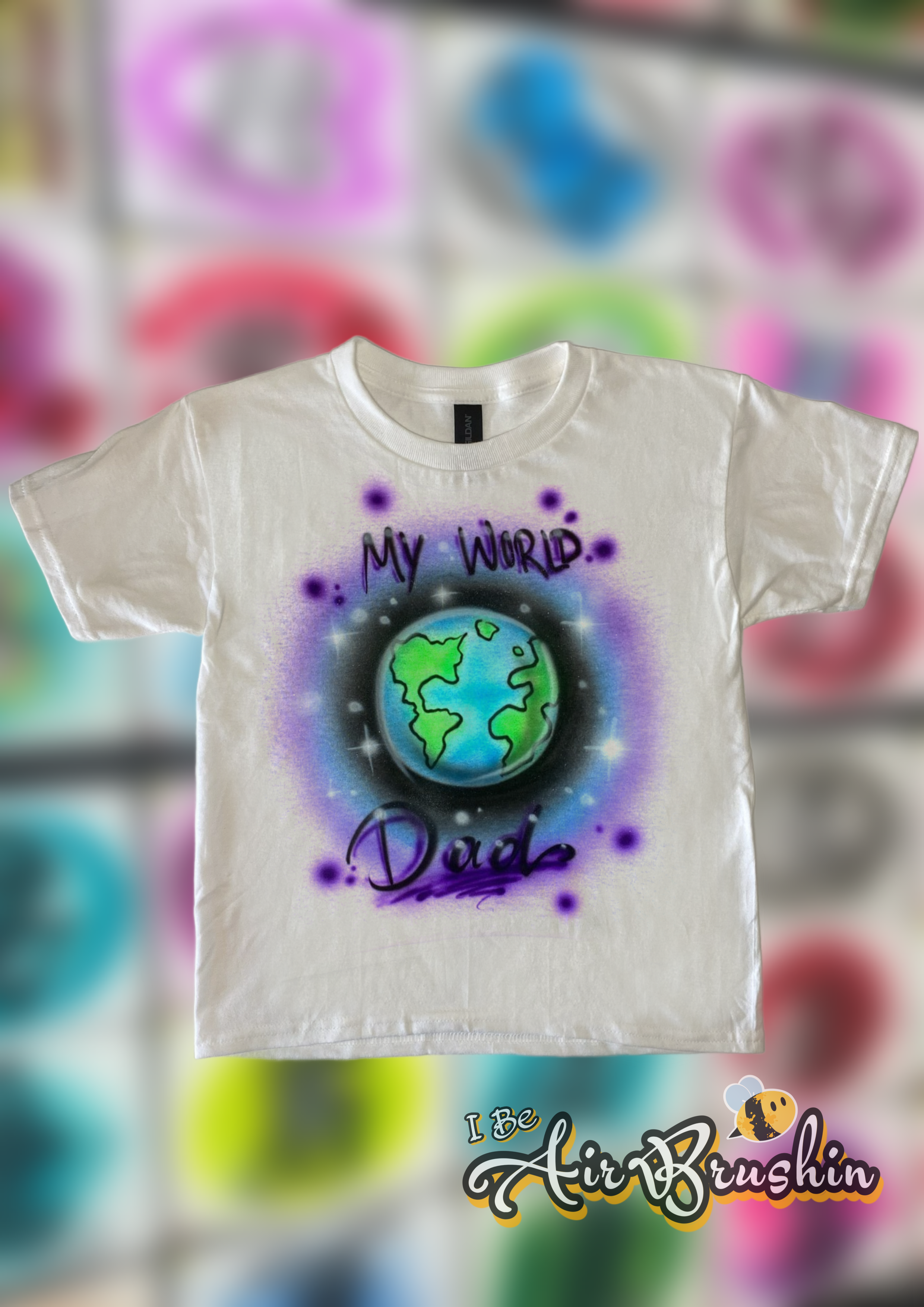 Airbrush My World Parent or Couple Earth Design