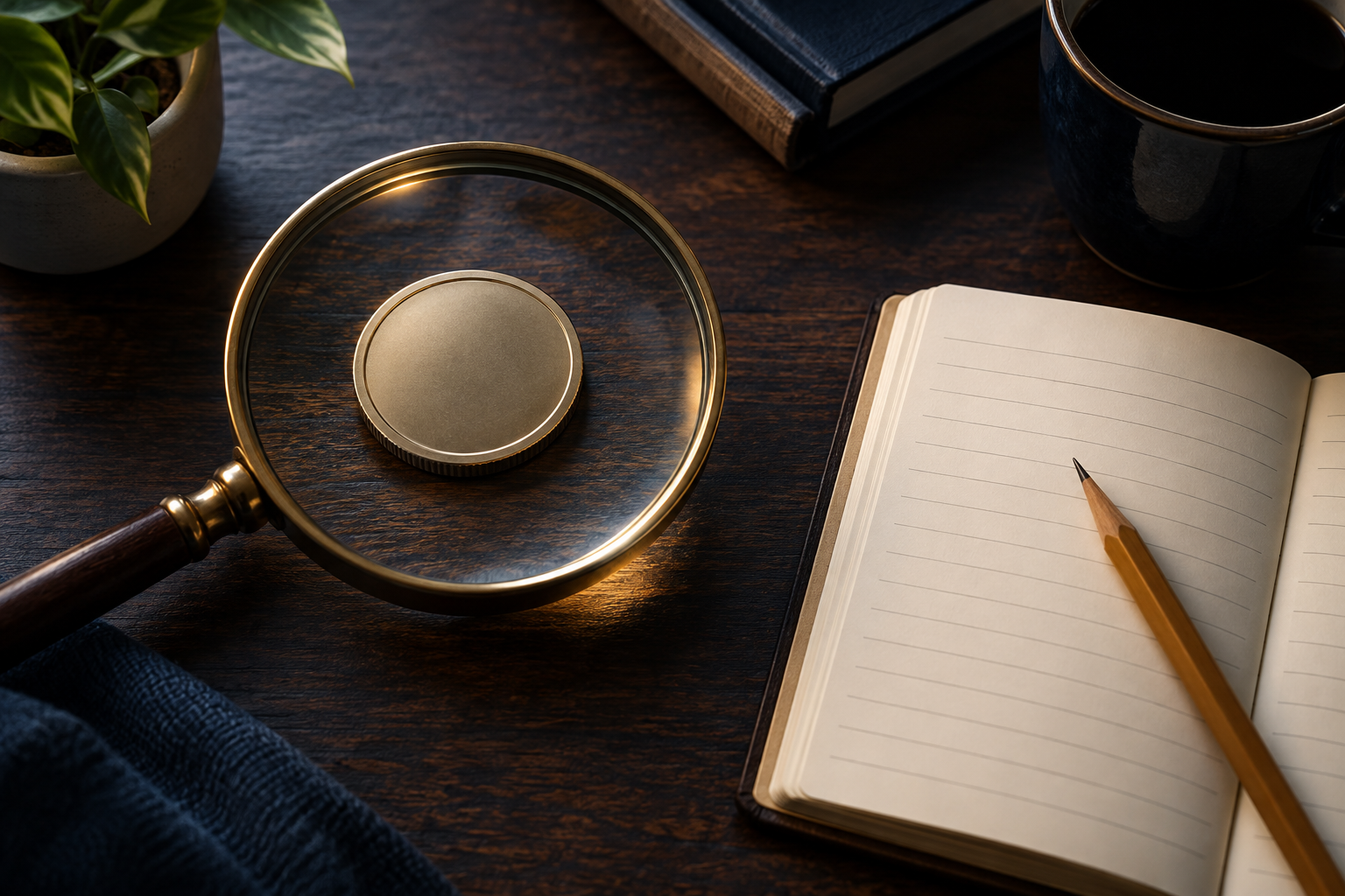 Notebook prompt to clarify why you are considering a crypto asset