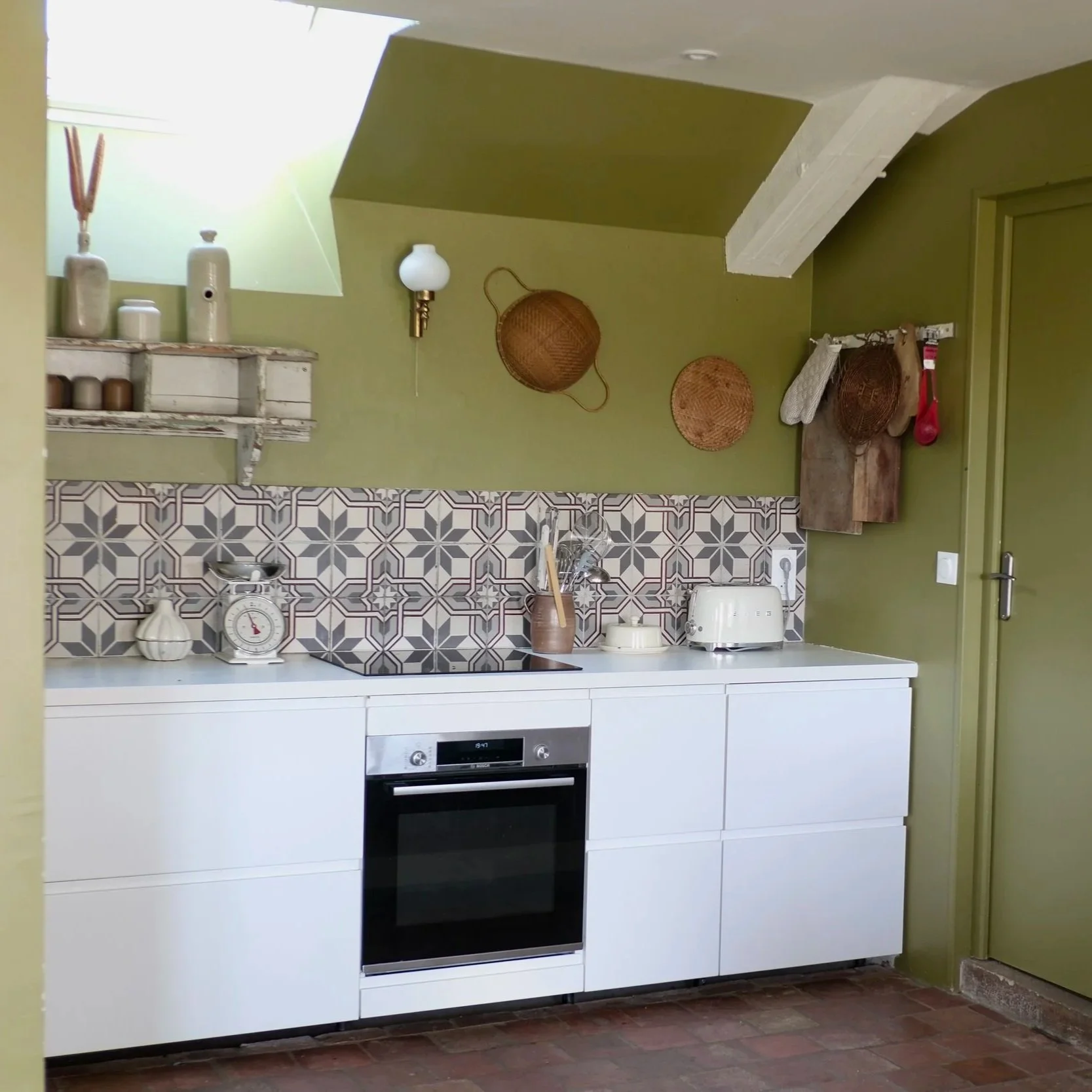 cuisine ouverte - Grand gîte familial pouvant accueillir jusqu'à 11 personnes - Location saisonnière Perche Normandie