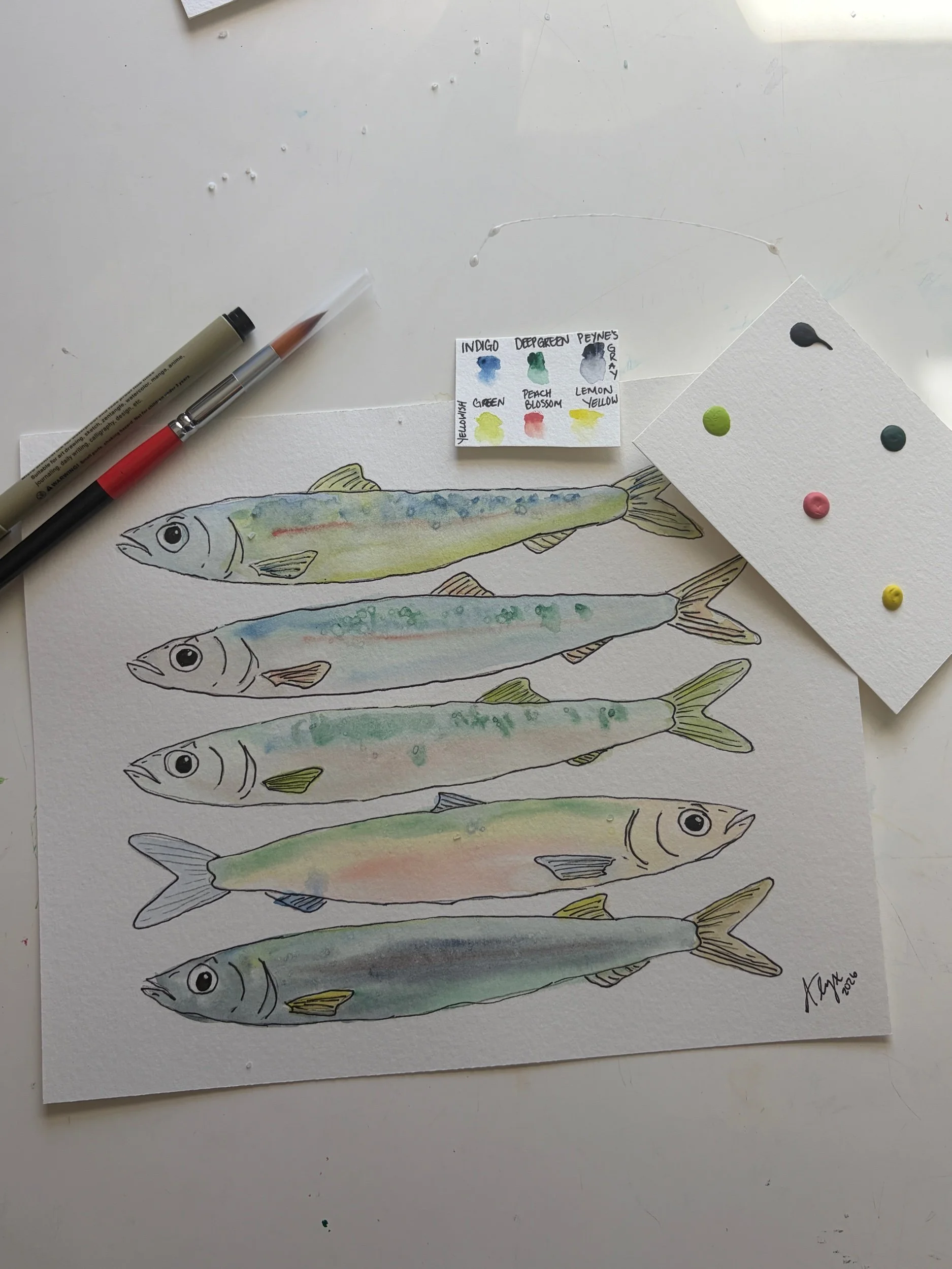 Paint Me Sardines