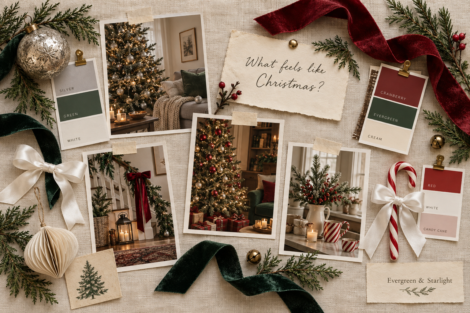 How to Choose a Christmas Color Palette That Feels Like You