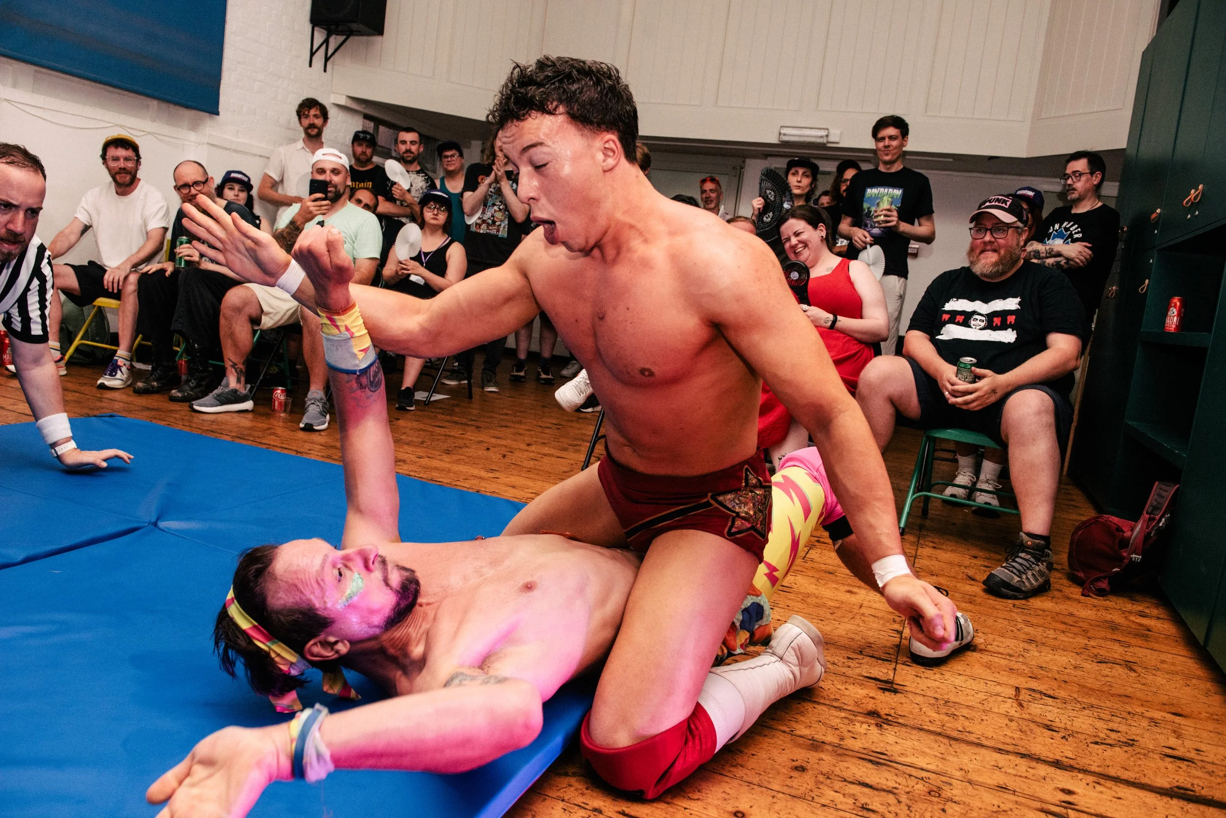 Cam Anderson vs Chuck Mambo at BRIGHTSIDE wrestling in Brighton
