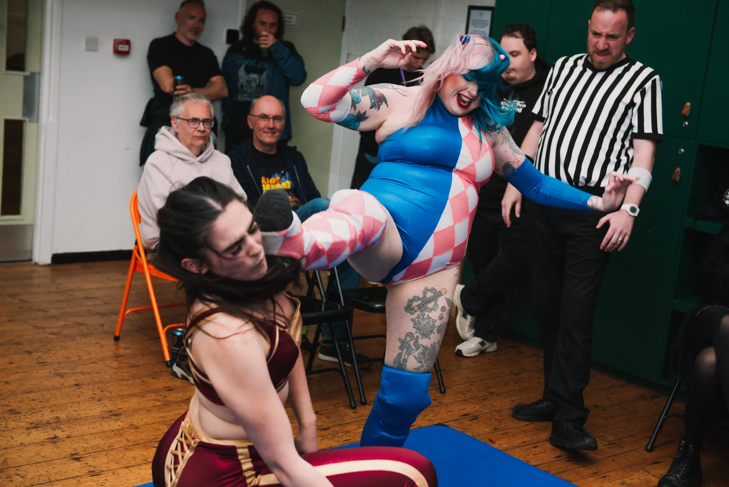 Beau Belles vs Duchess Sophia BRIGHTSIDE wrestling in Brighton