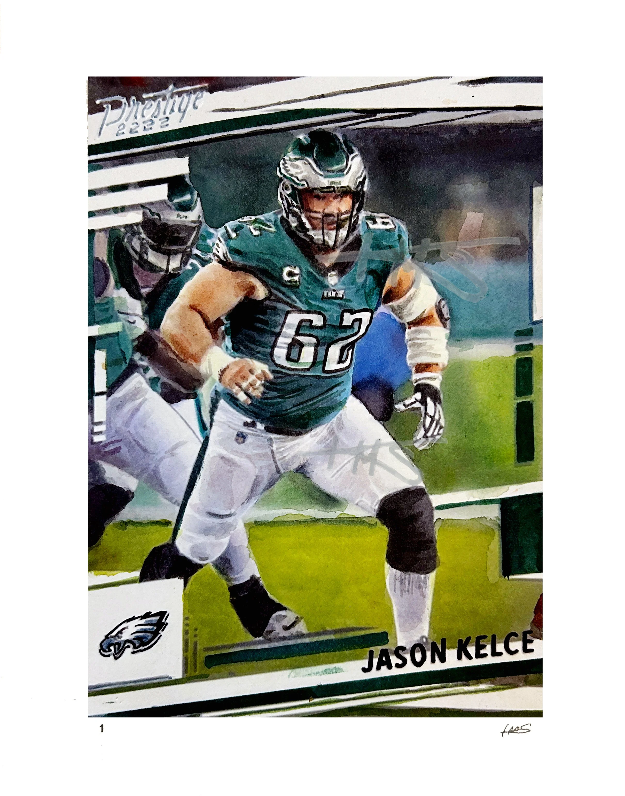 Jason Kelcie - 2022 Panini Prestige Trading Card - Edition of 14