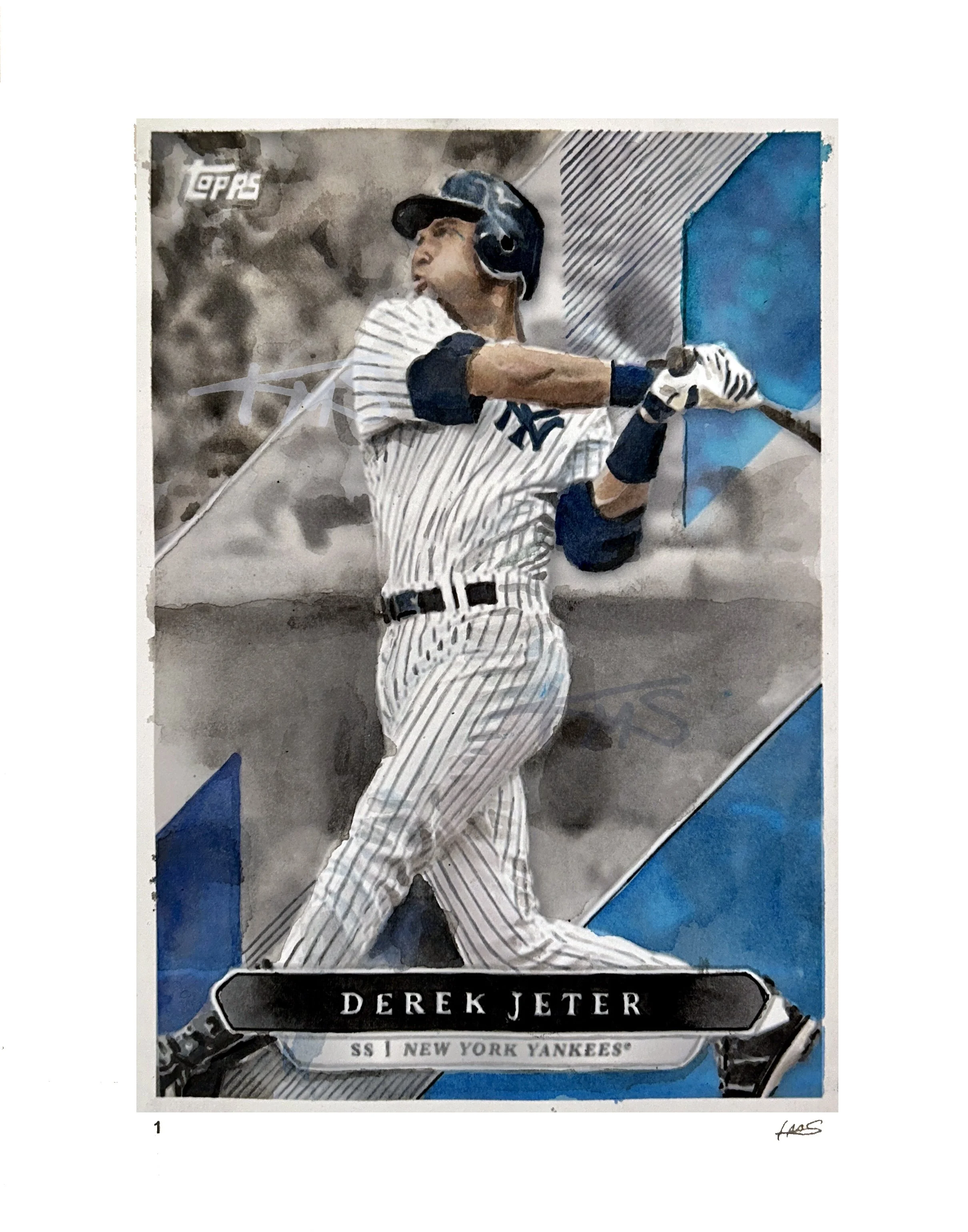 Derek Jeter - Topps 202 Update Series - Edition of 435