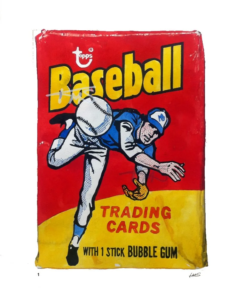 1975 Topps Wax Pack Trading Cards - Edition of 102