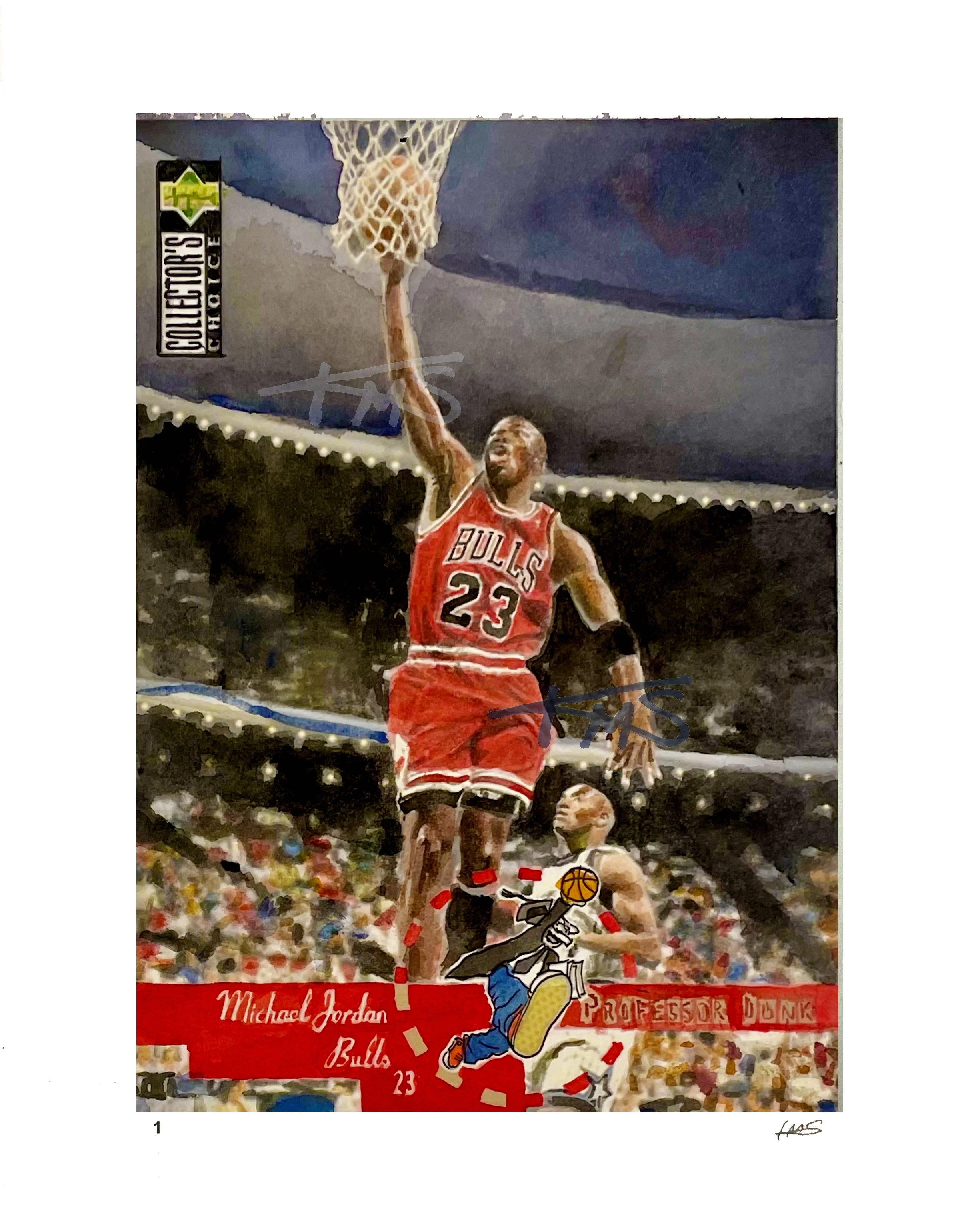 Michael Jordan - 1995 Upper Deck Collector's Choice - Edition of 50
