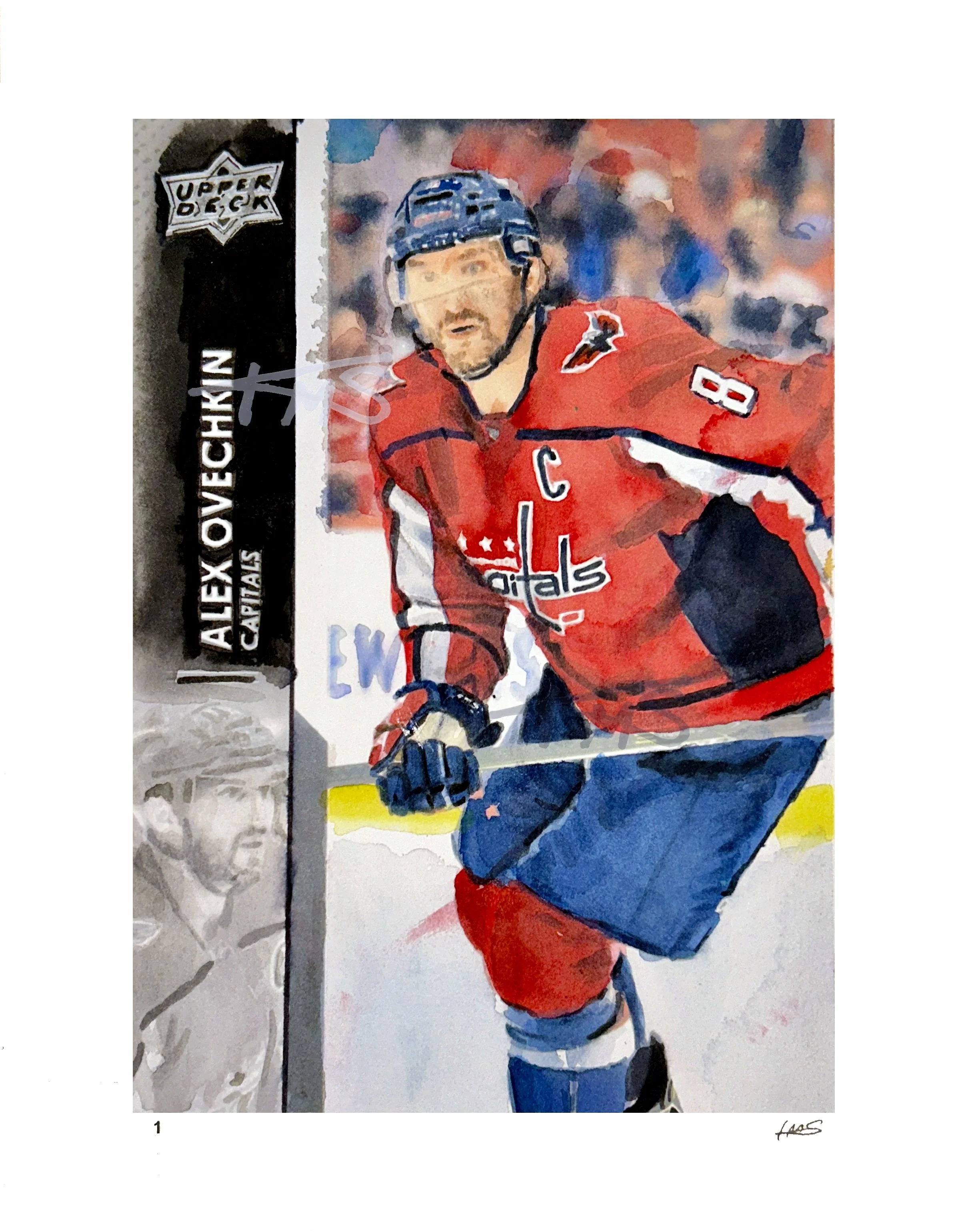 Alex Ovechkon Upper Deck - Edition of 141