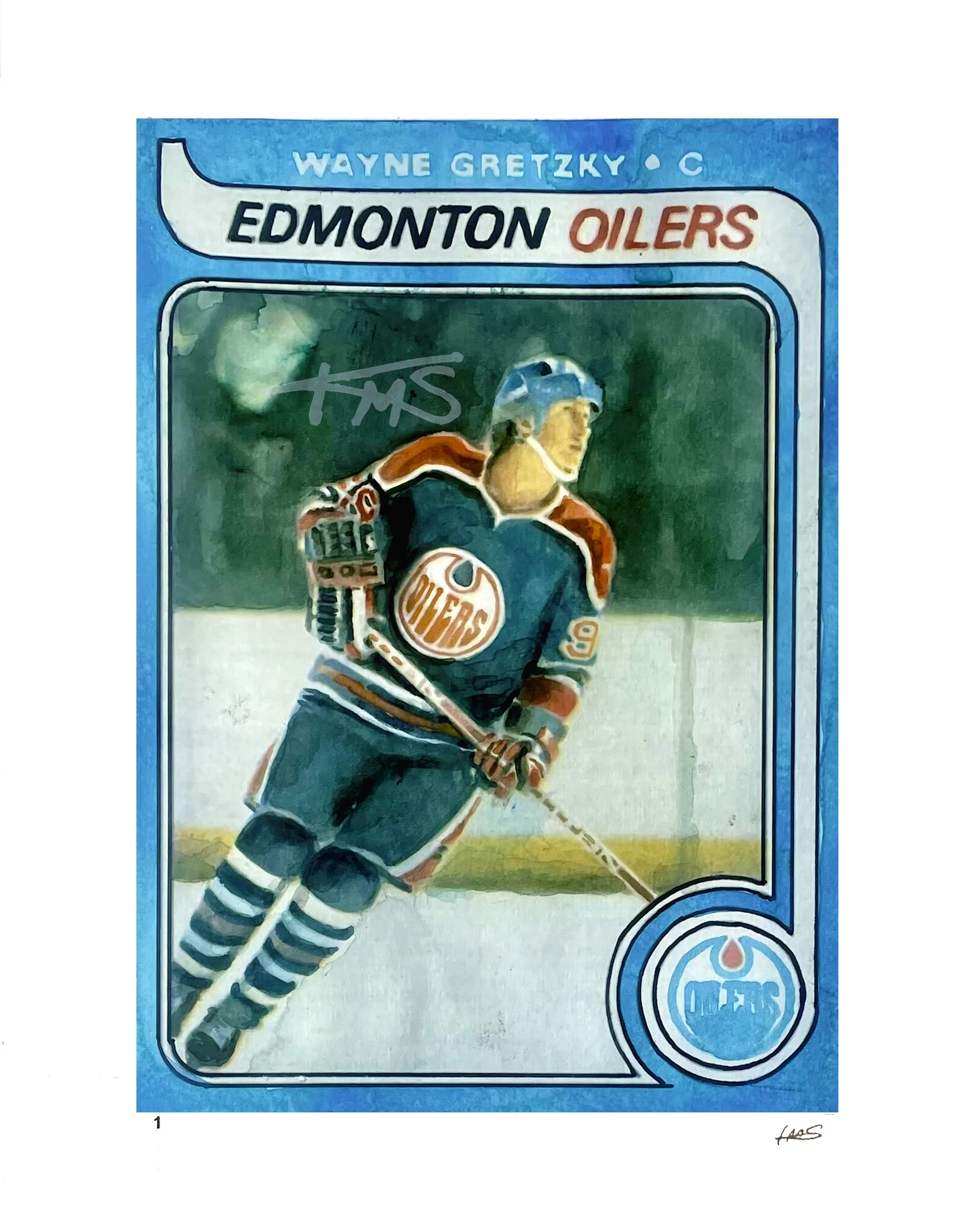 Wayne Gretzky - 1979 Topps RC - Edition of 13