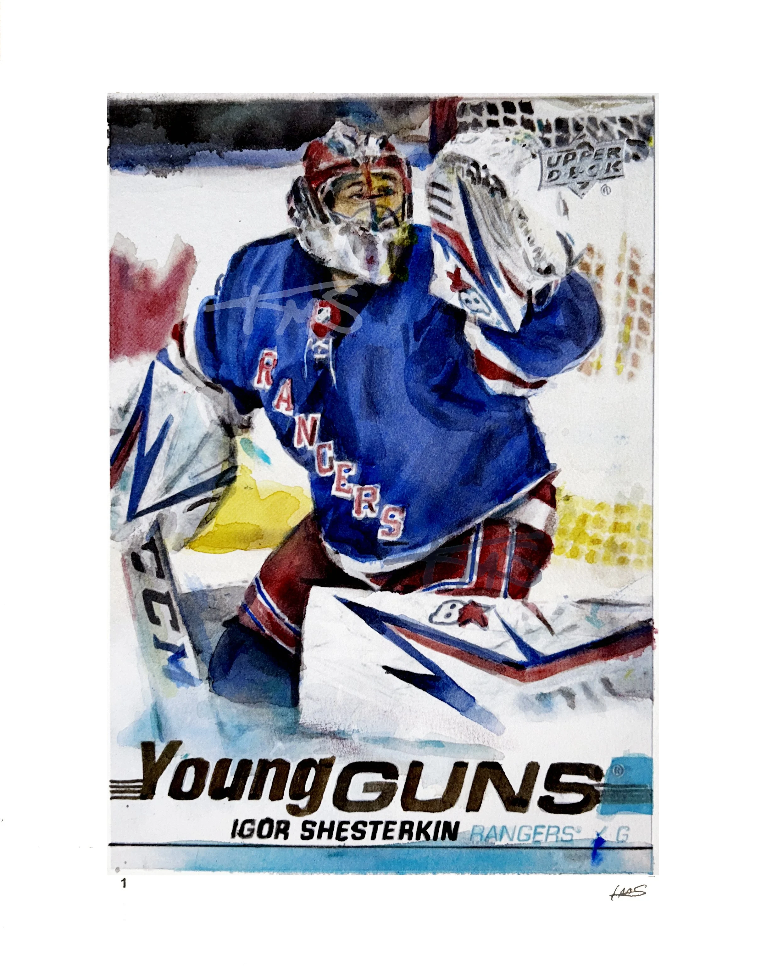 Igor Shesterkin - 2019-20 Upper Deck - Edition of 22