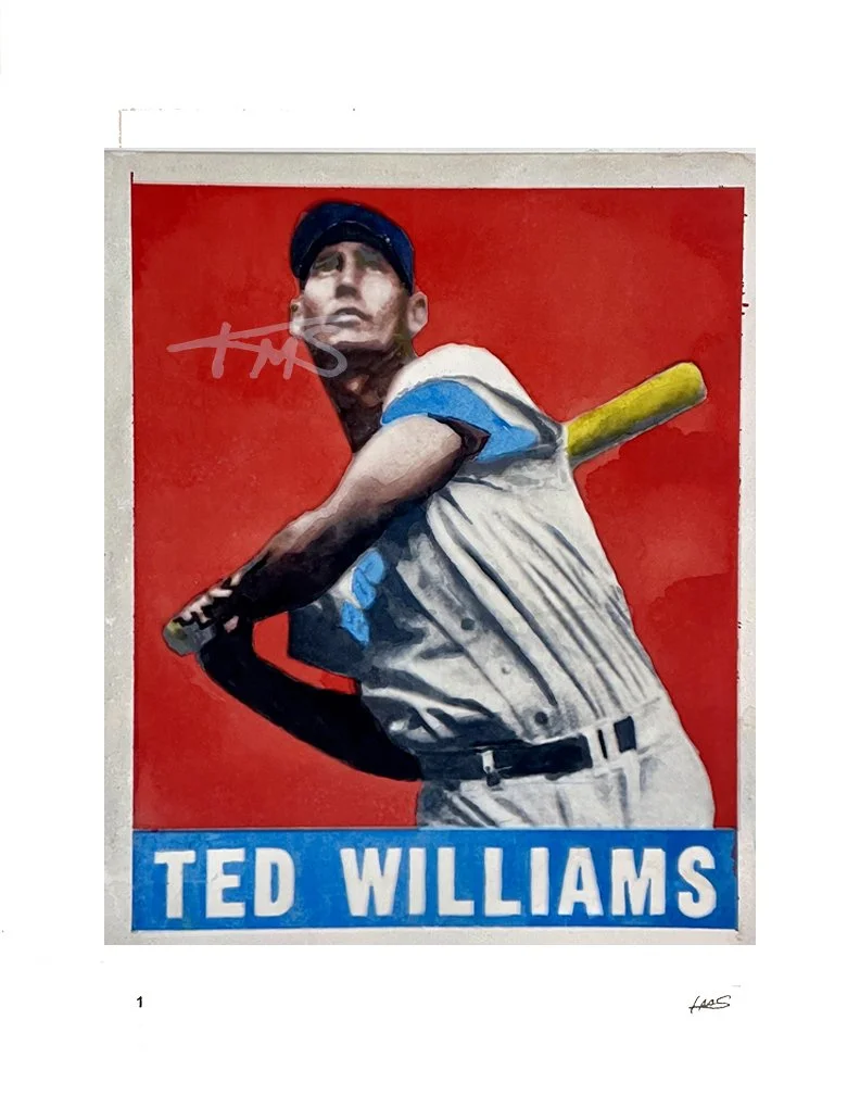 Ted Williams - 1948 Leaf - Edition of 110