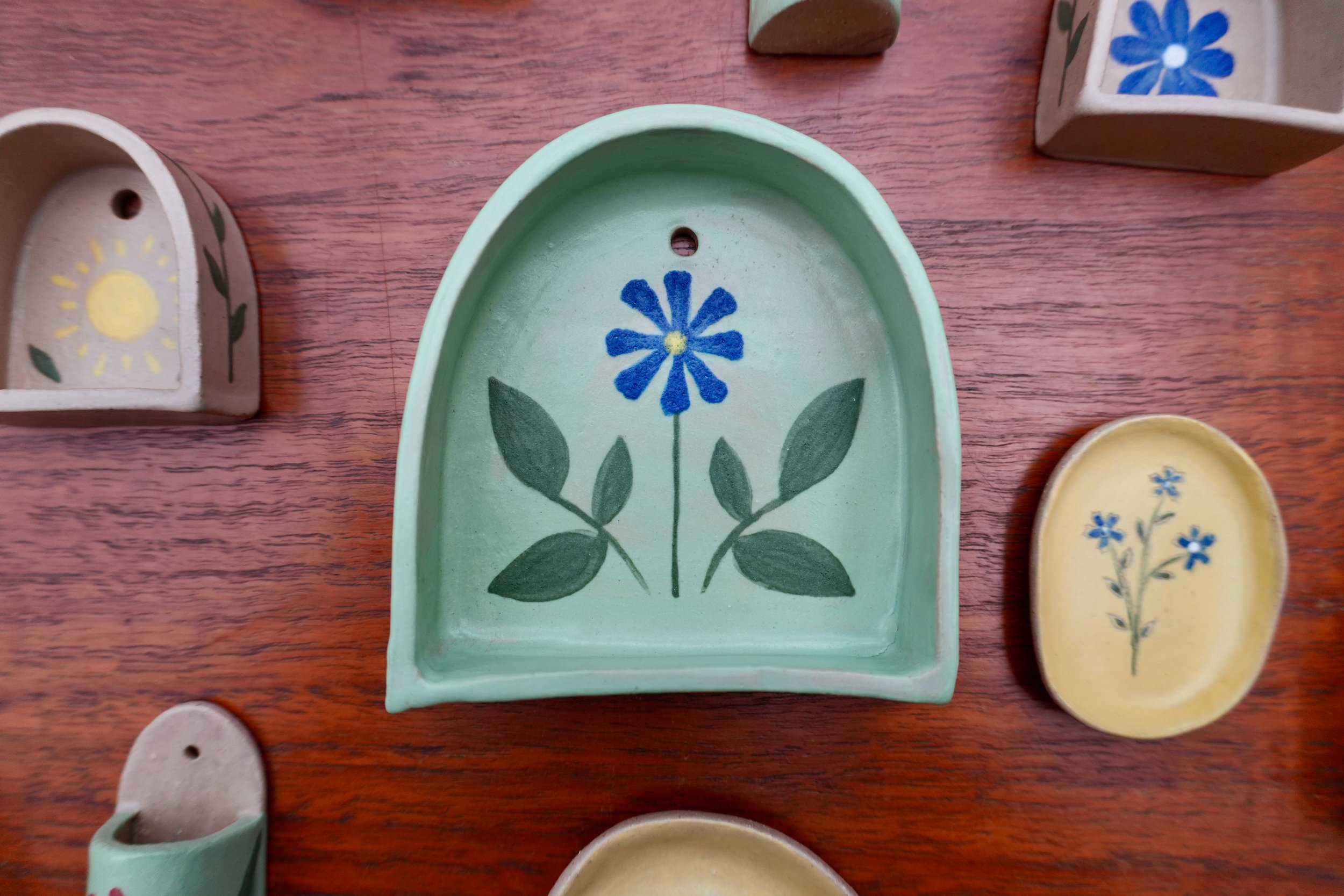 Medium Wildflower Wall Shrine