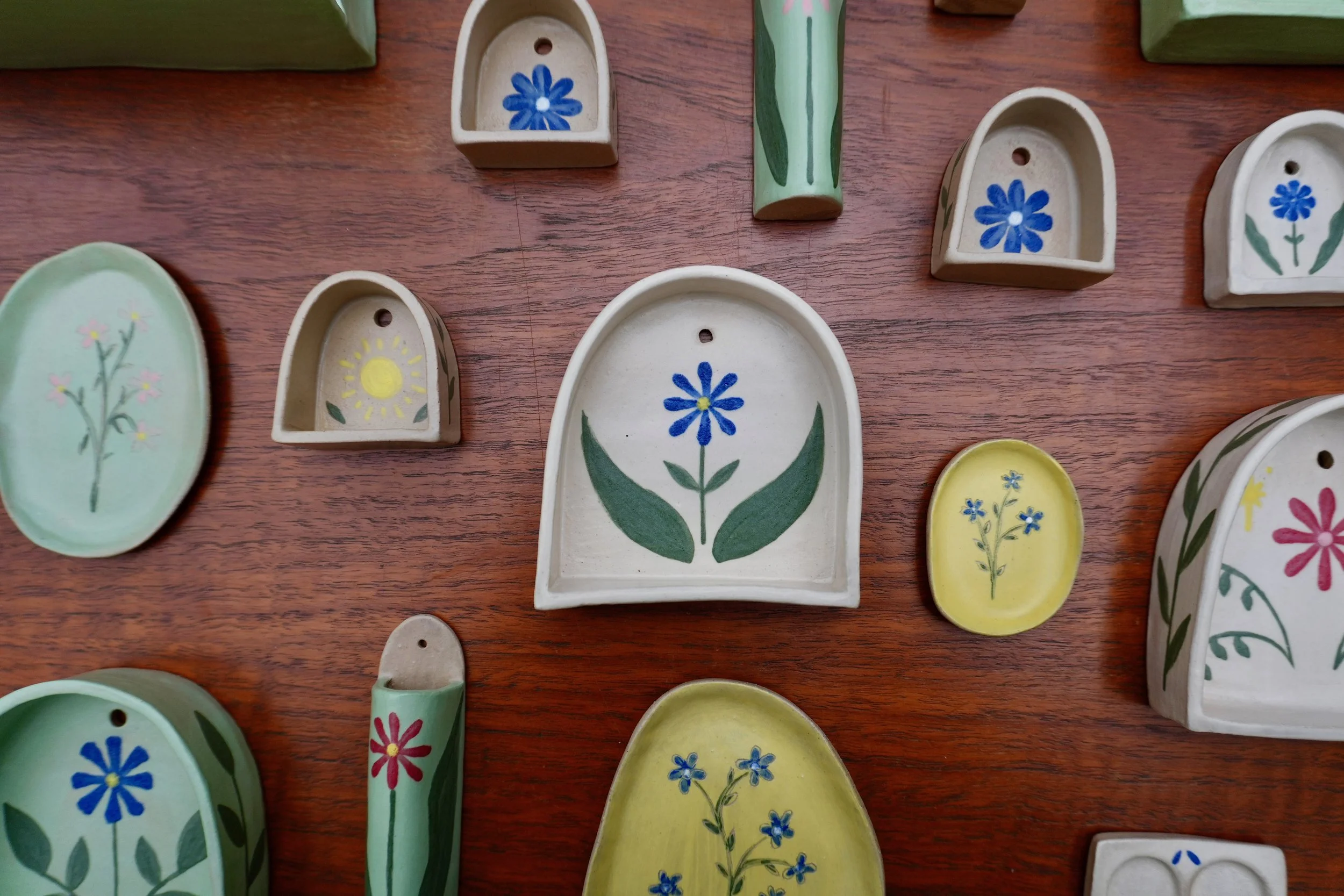 Medium Wildflower Wall Shrine