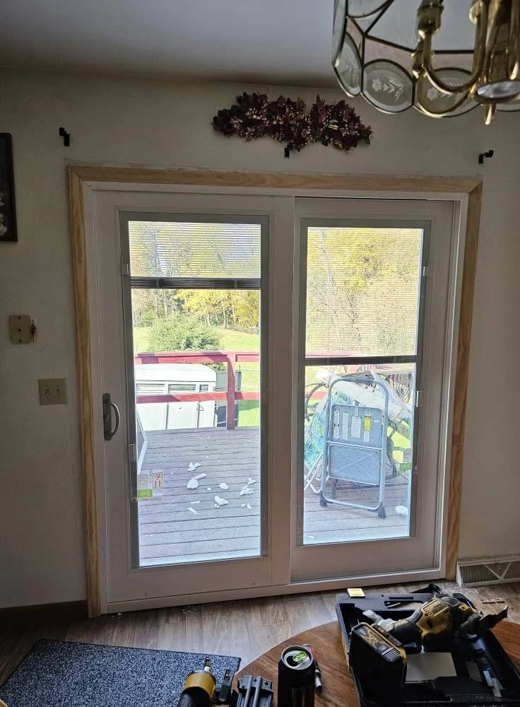 Sliding-door replacement - Finished