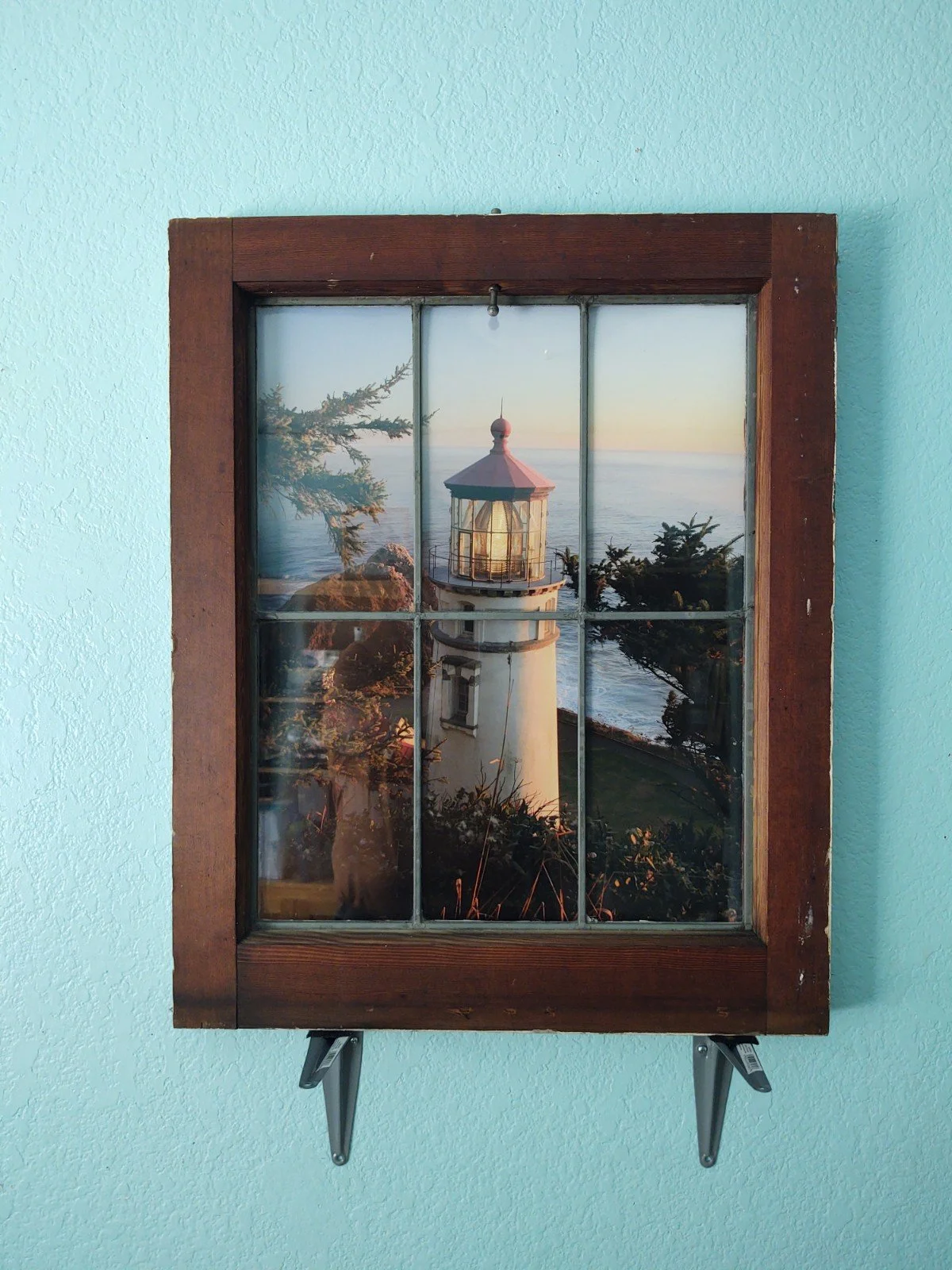 Custom one of a kind window art