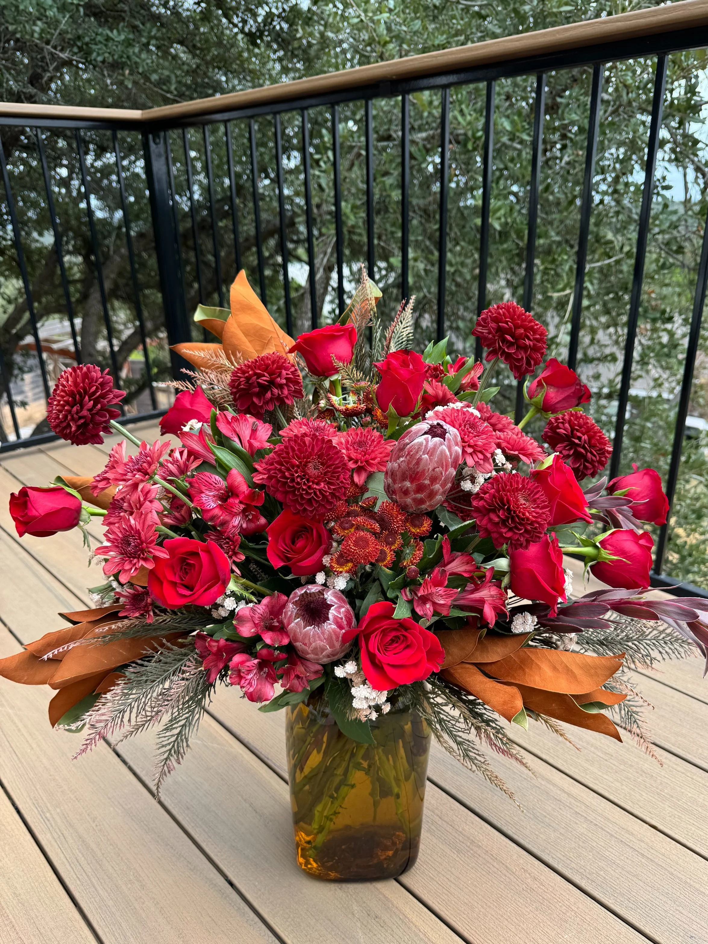 Poppy Lush Arrangement