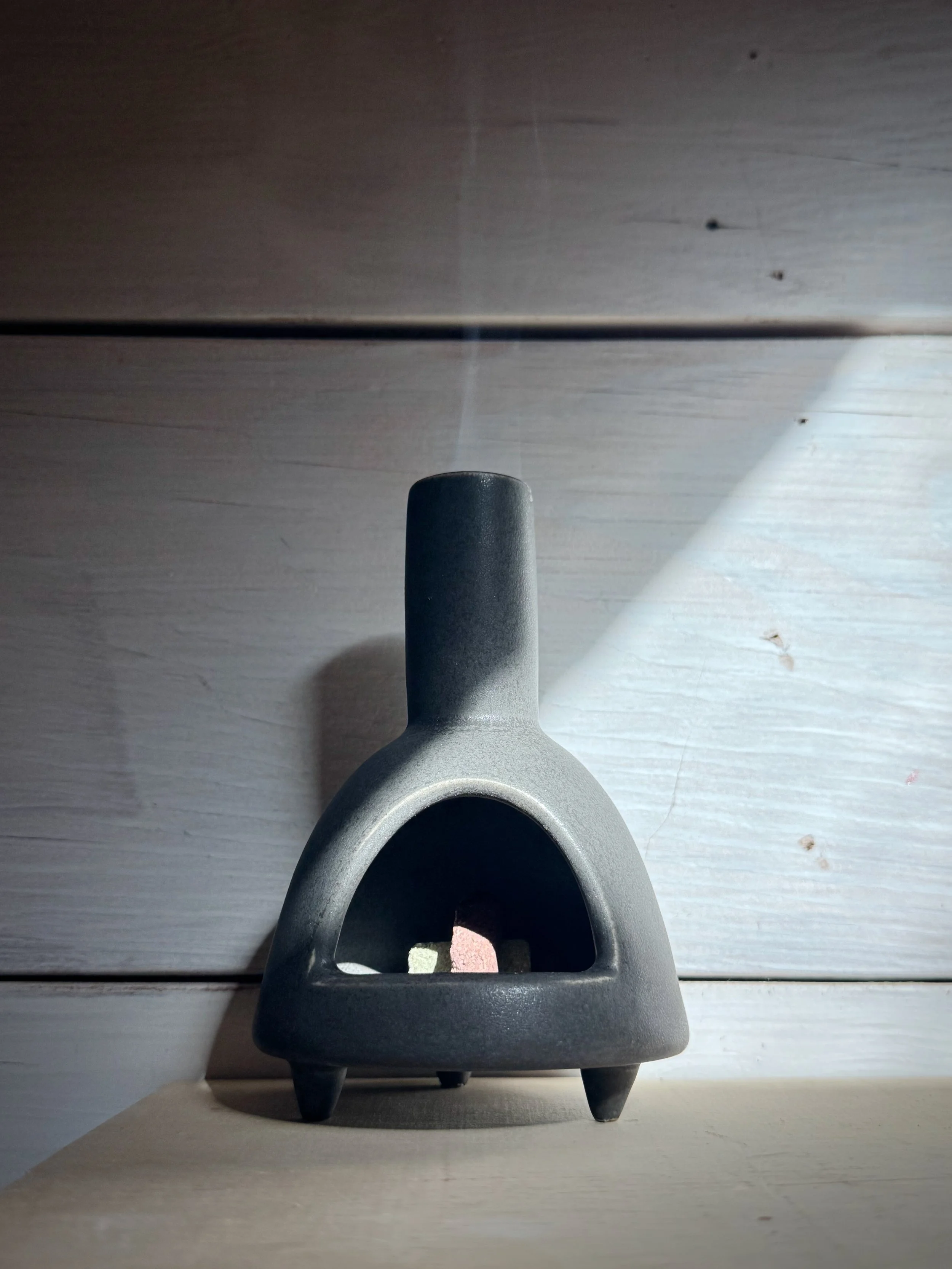 Mini Woodstove Incense Burner