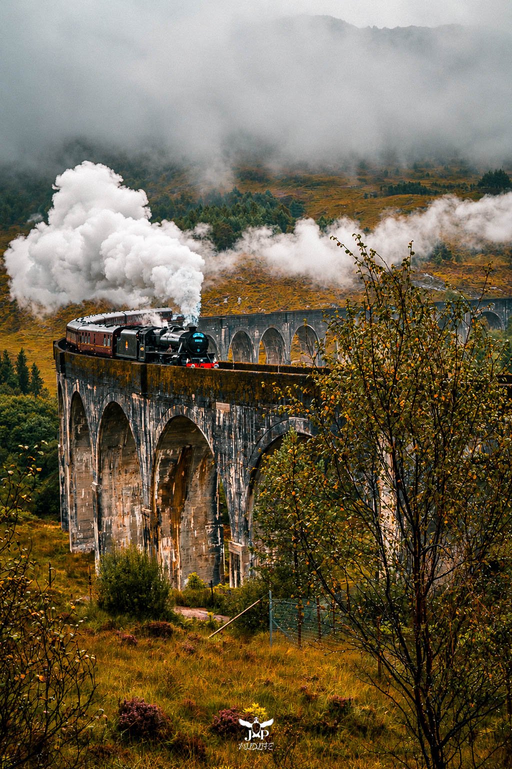 Steam Train Through Misty Moorlands.jpg