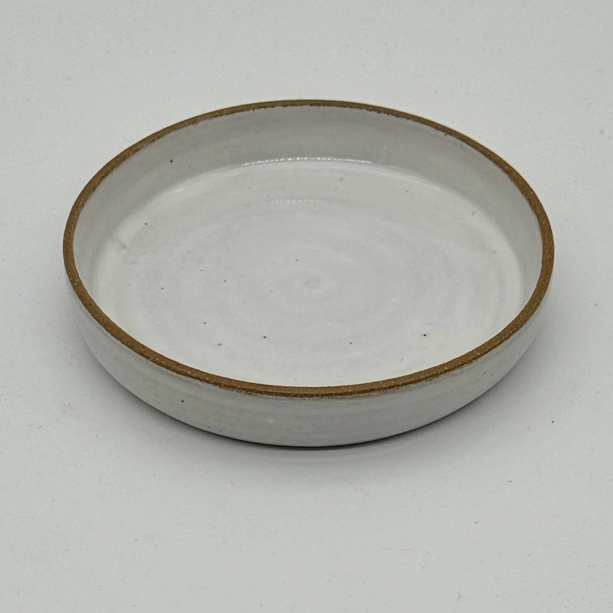 Small white side plate
