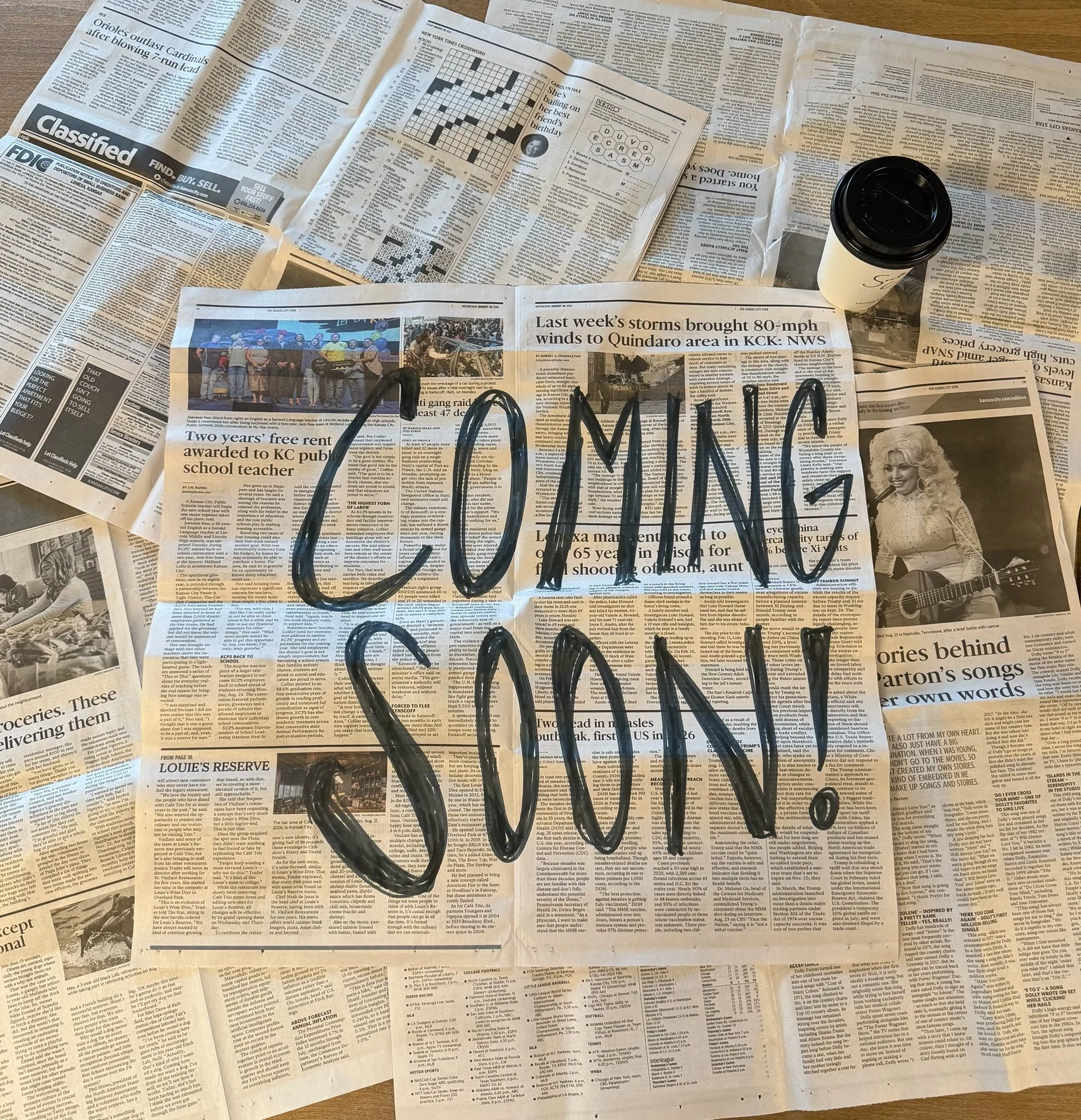 Something’s Coming!