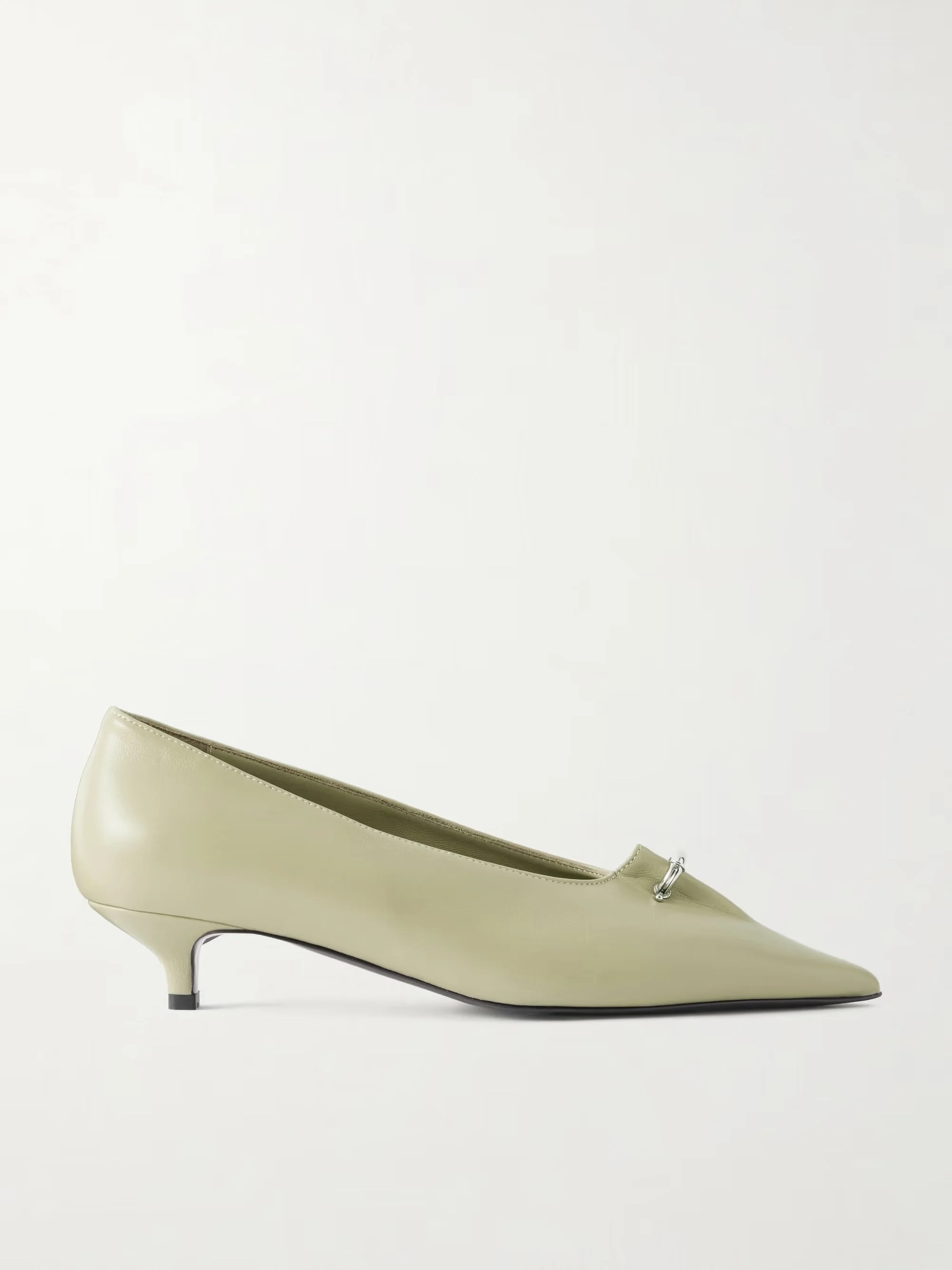 TOTEME - 35 embellished leather pumps