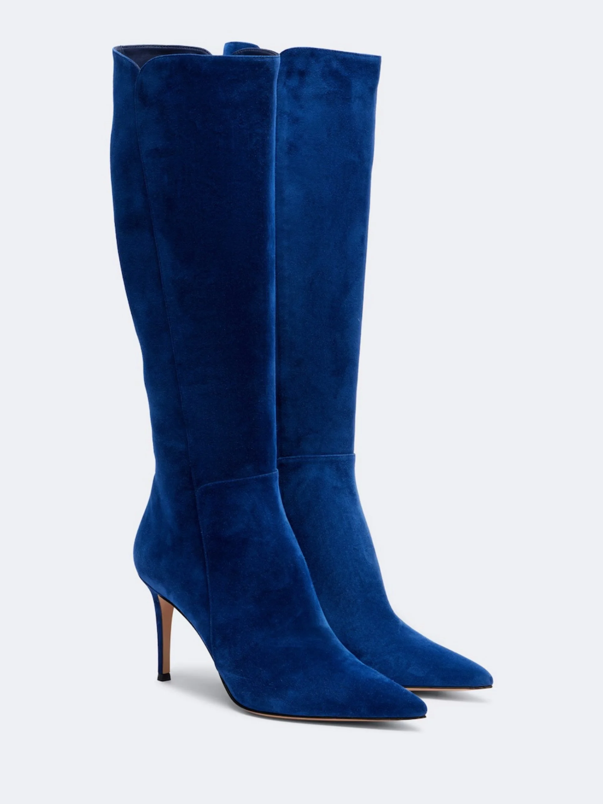 GIANVITO ROSSI - Suede knee-high boots