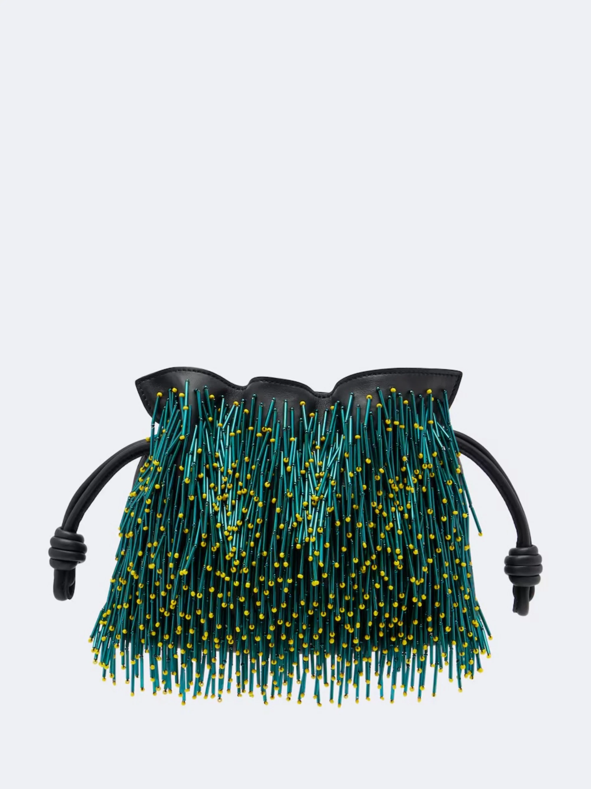 LOEWE - Flamenco Mimosa Mini leather clutch