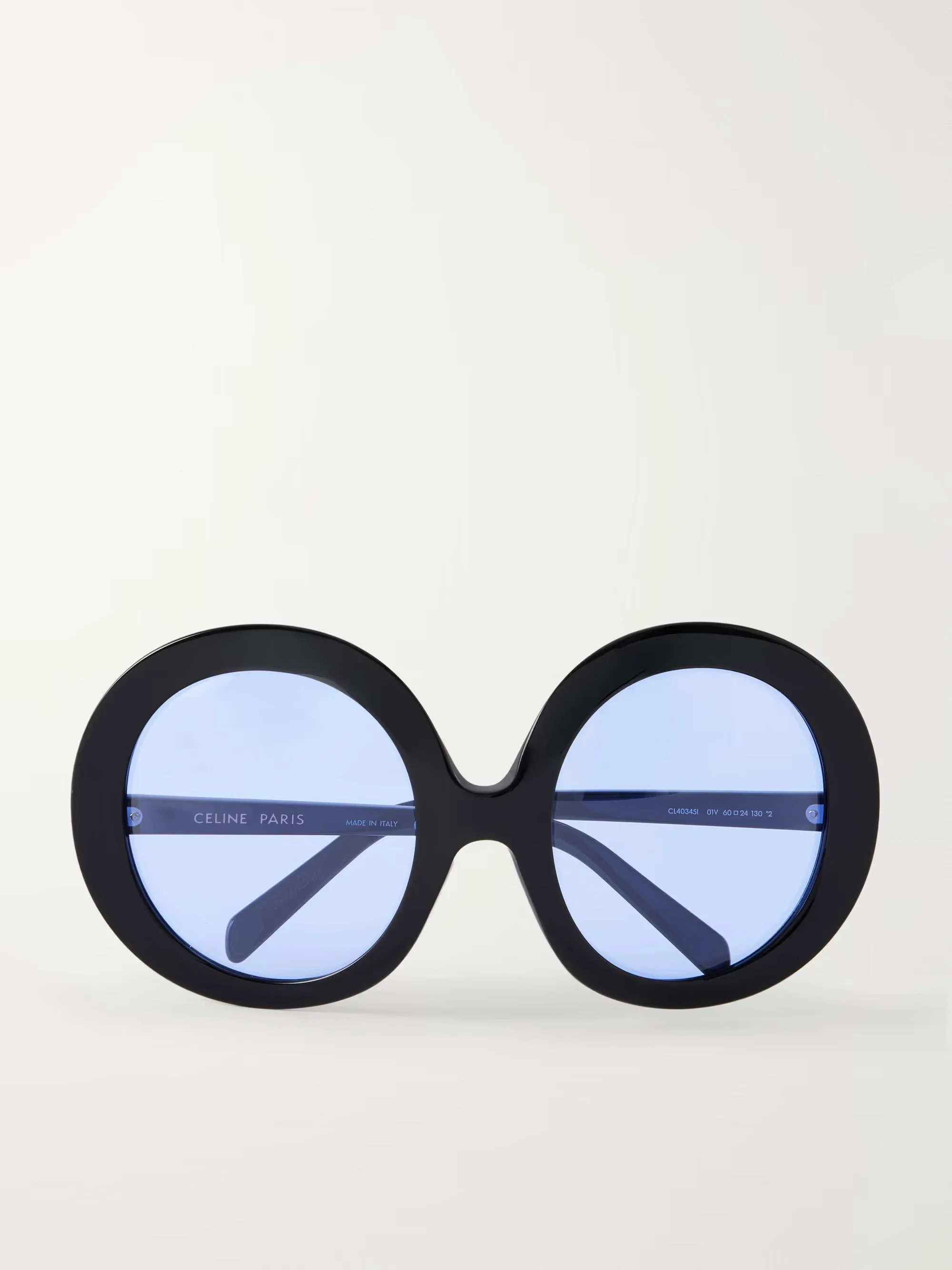 CELINE EYEWEAR - Round-frame acetate sunglasses