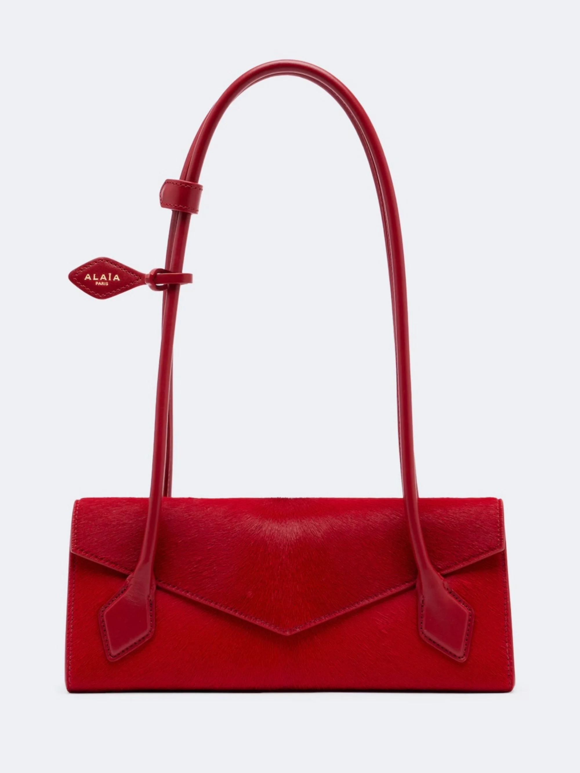 ALAÏA - Le Teckel Small calf hair shoulder bag