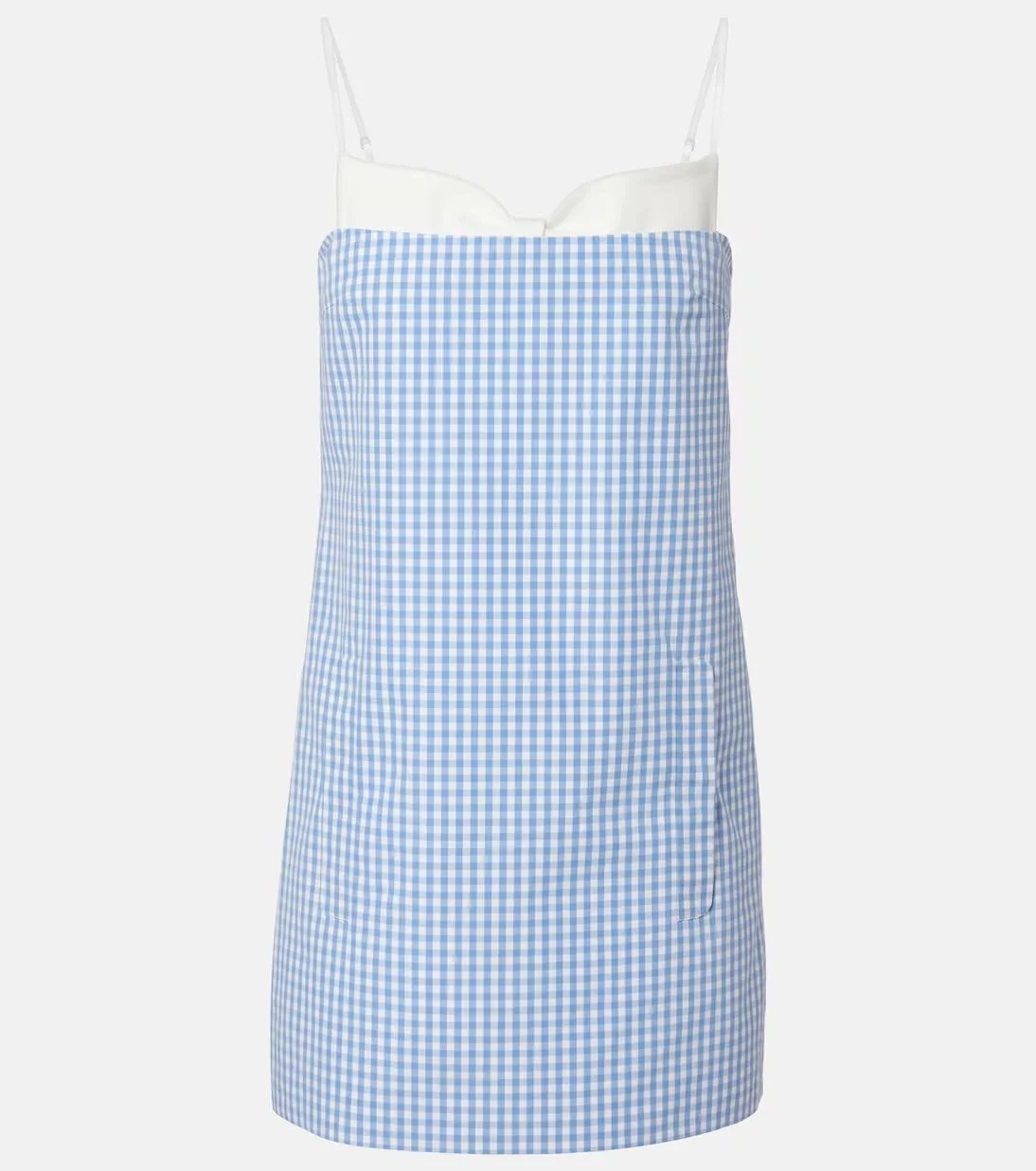 Shushu/Tong - Gingham cotton minidress