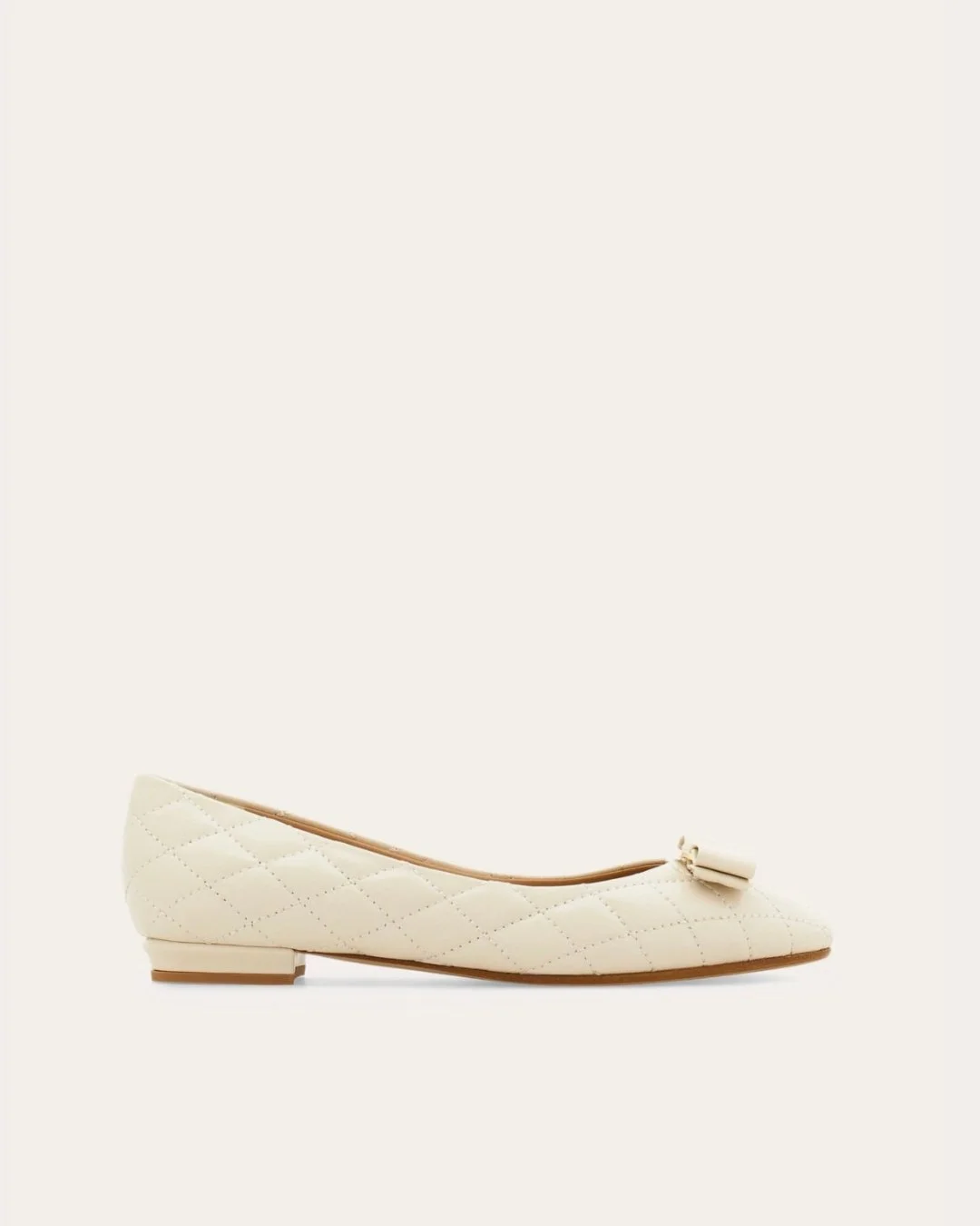 FERRAGAMO - Quilted Varina ballet flat