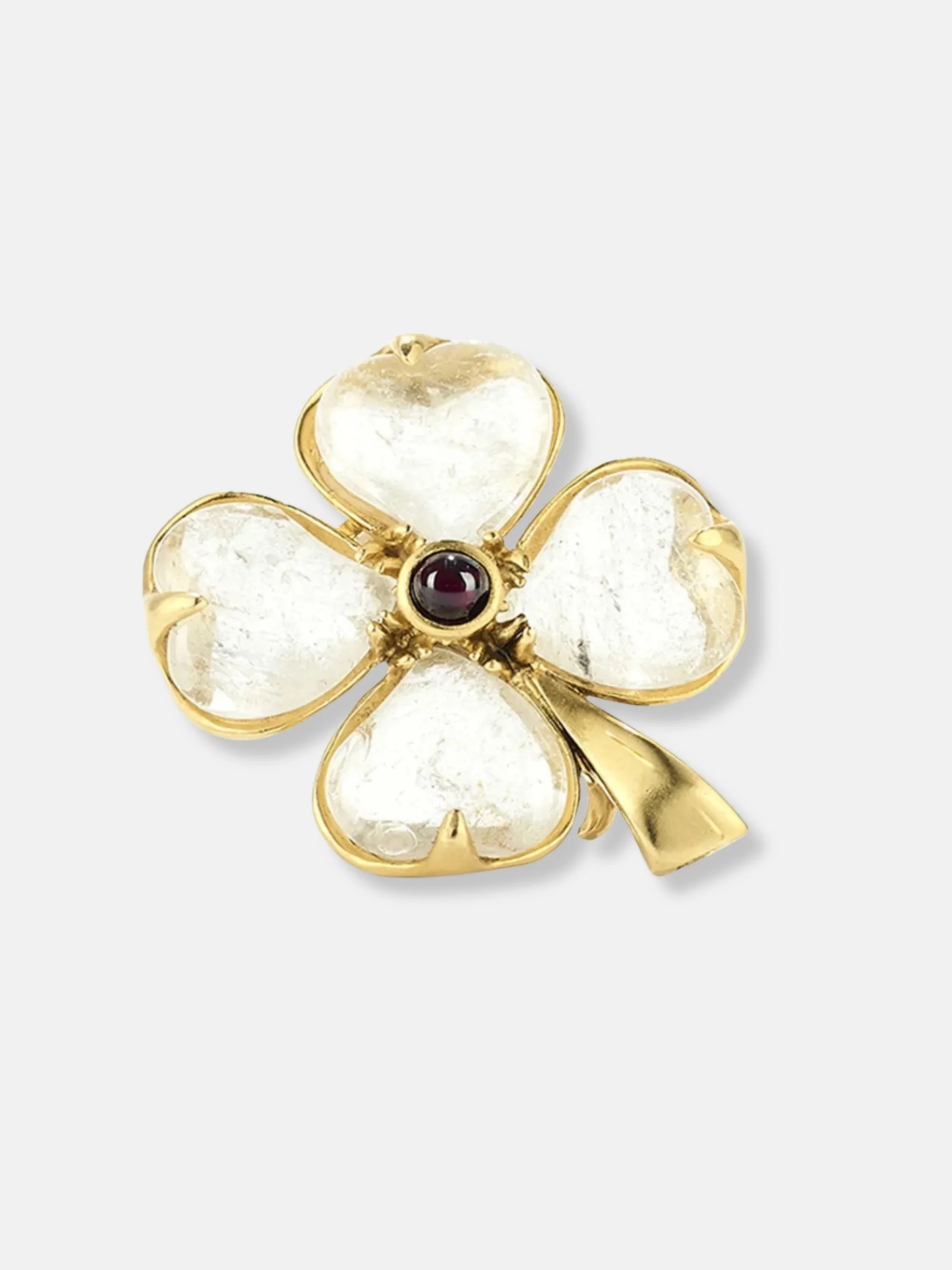 GOOSSENS - Trèfle brooch