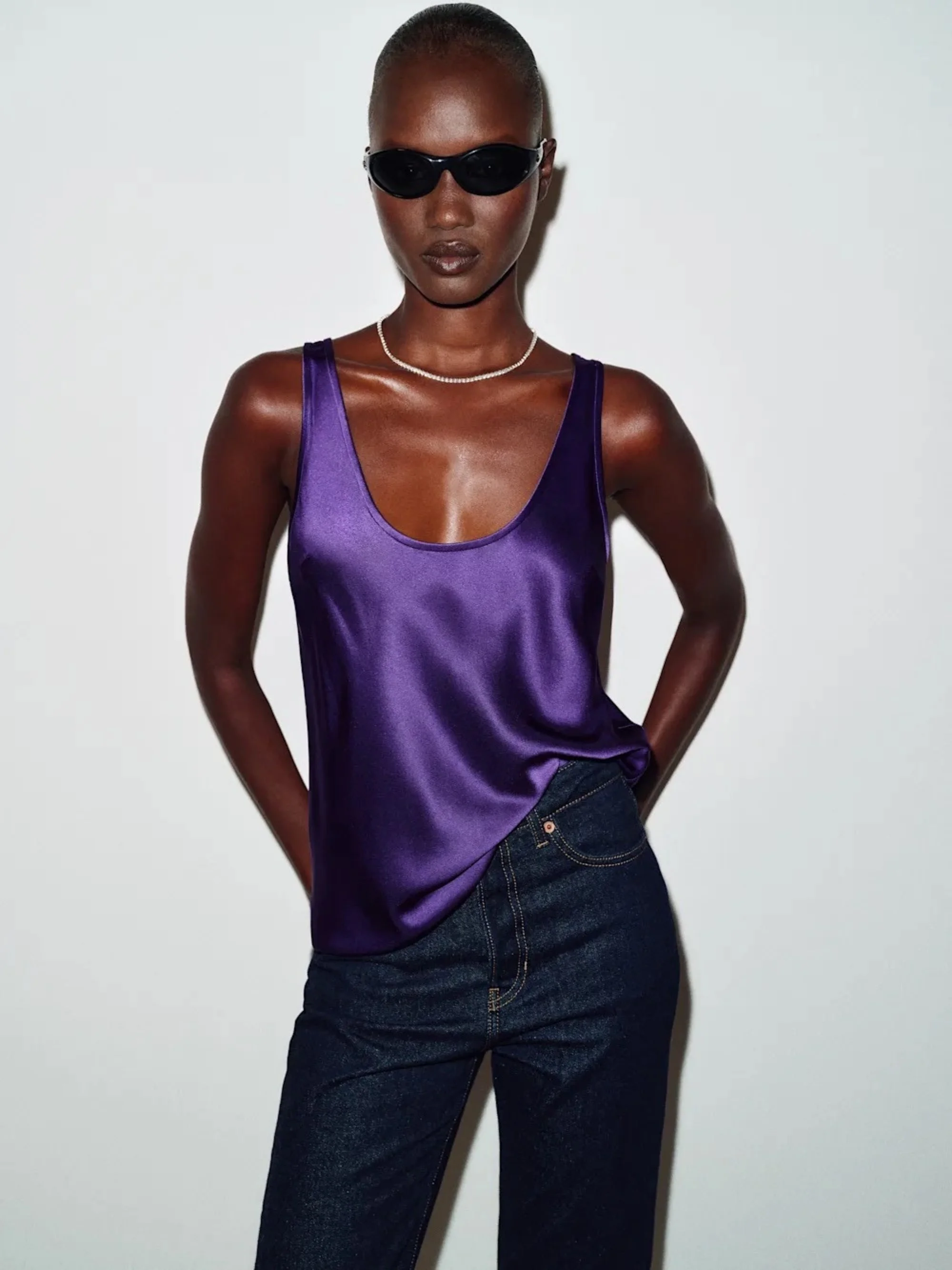 REFORMATION - Veya Silk Top