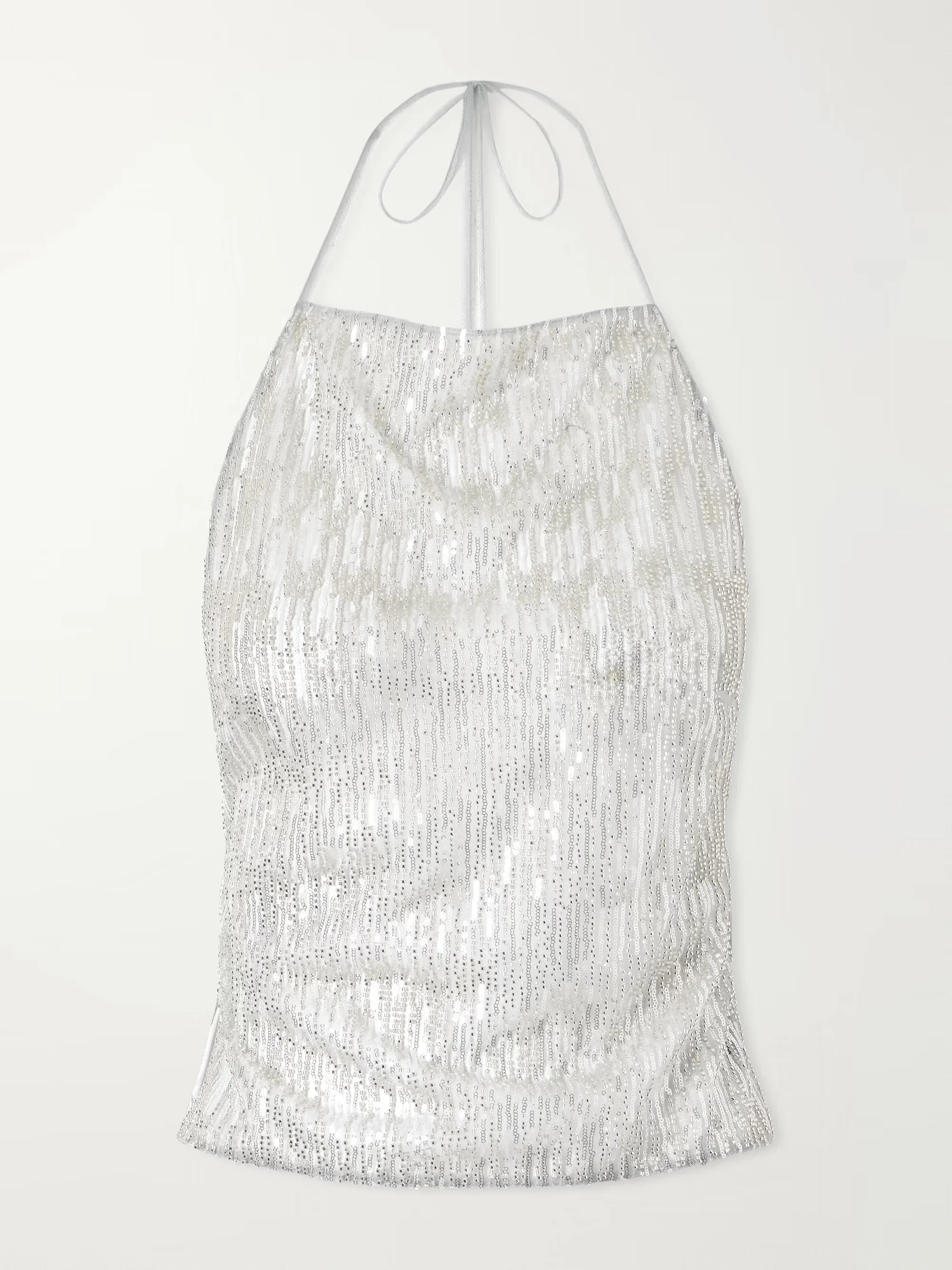 ILKYAZ OZEL - Rayy sequined mesh top