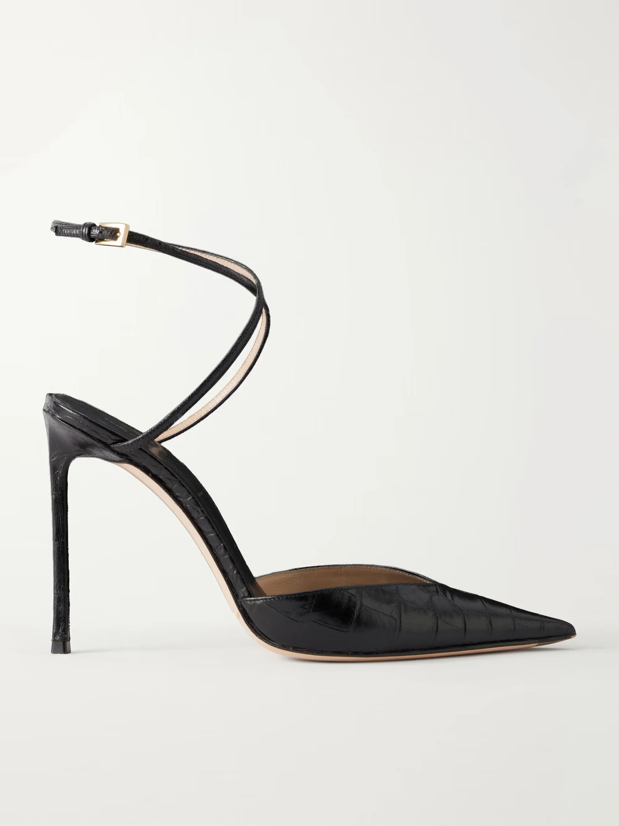 TOM FORD - 105 croc-effect leather pumps