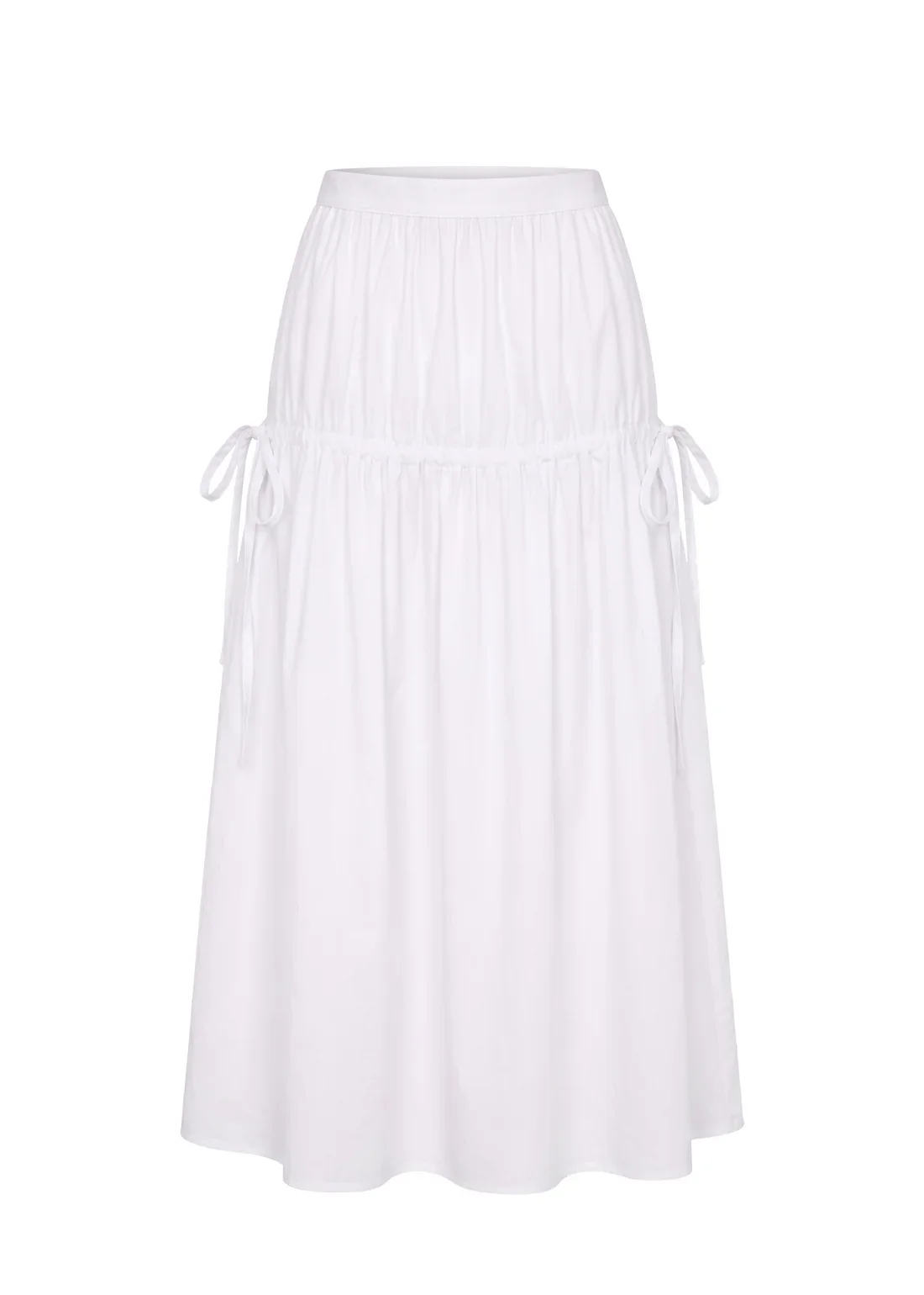 Solid & Striped - Ivy Skirt Poplin Optic White