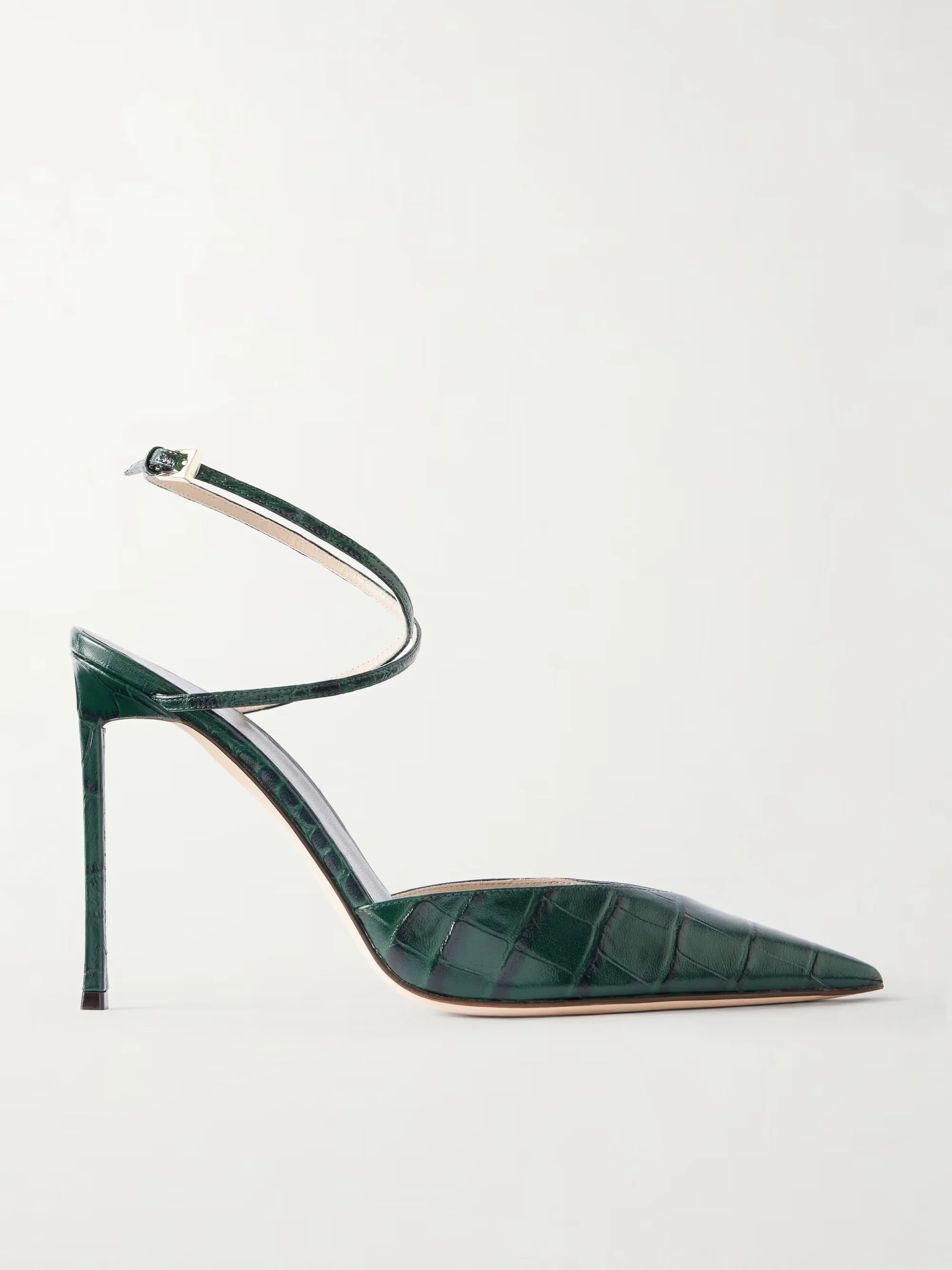 TOM FORD - 105 croc-effect leather pumps