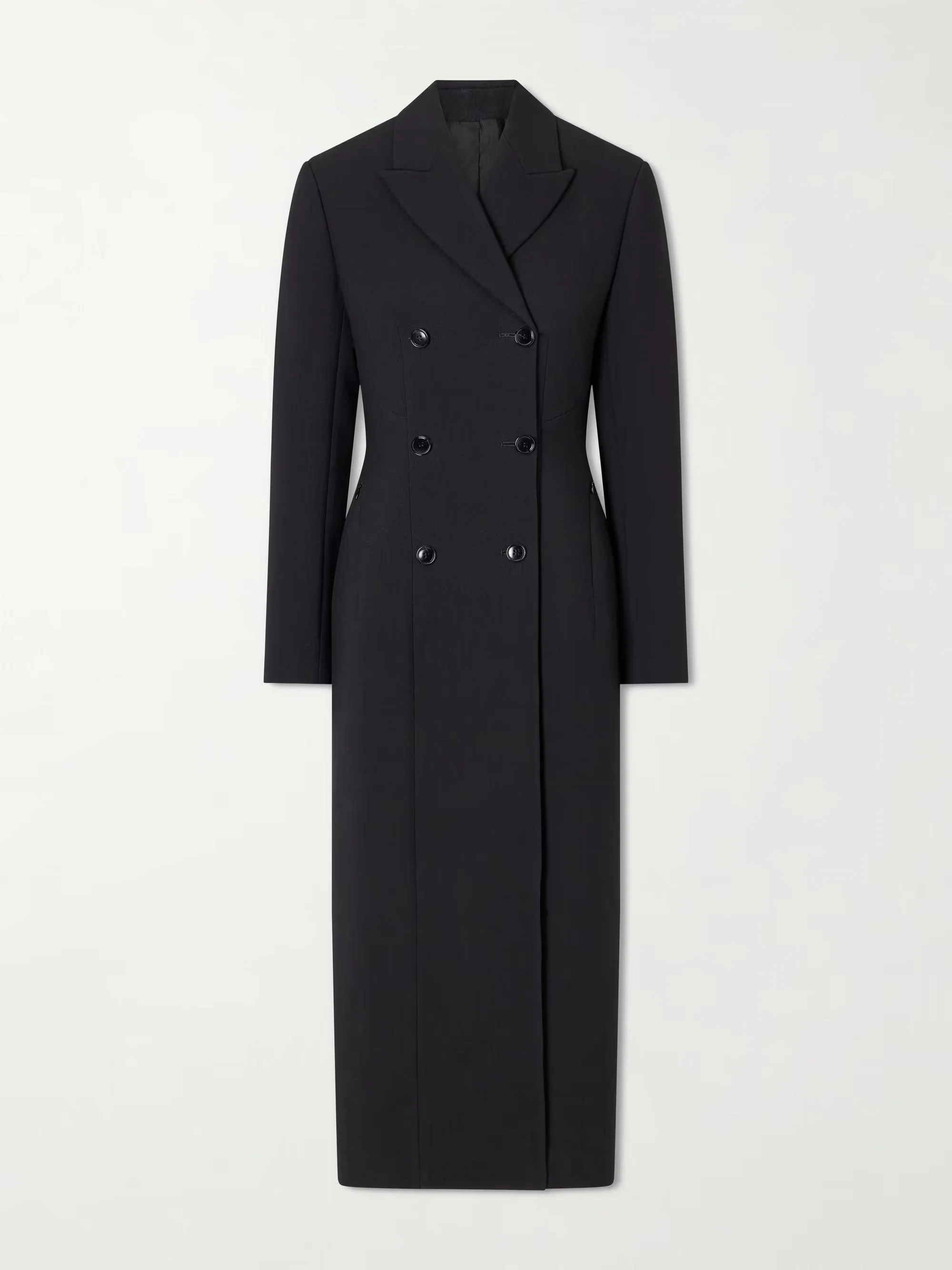 ALAÏA - Wool-blend long coat