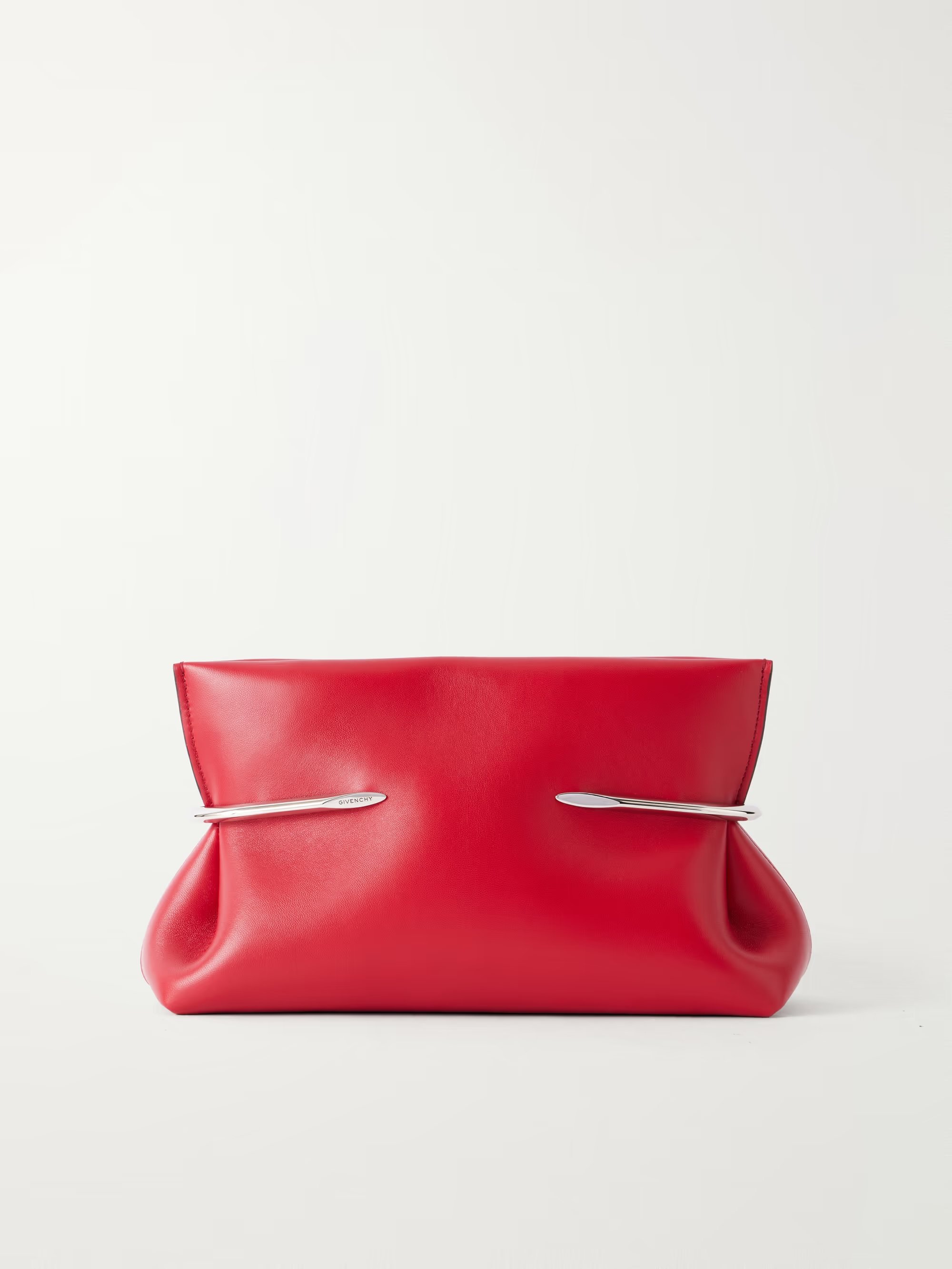 GIVENCHY - Pinch Soft leather clutch